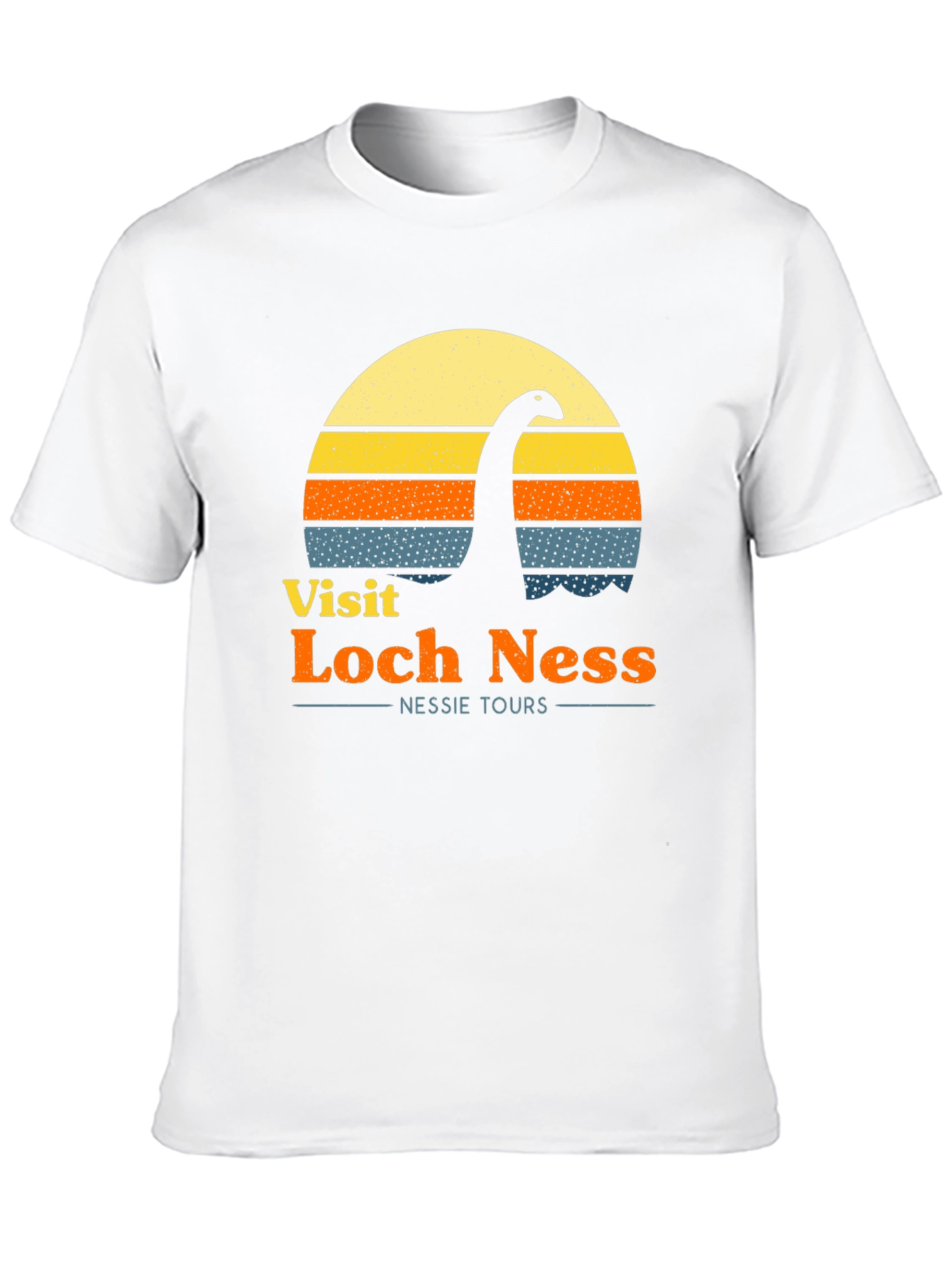 Visit Loch Ness Retro T-Shirt Nessie Tours