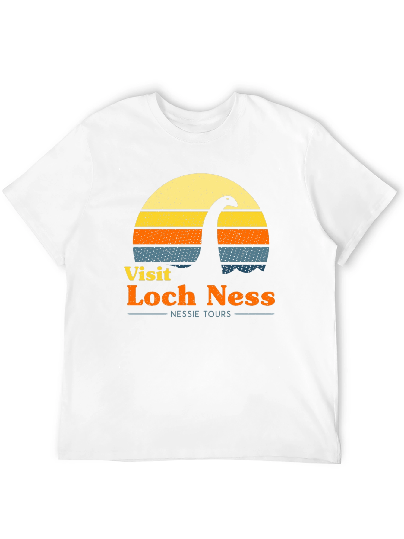 Visit Loch Ness Retro T-Shirt Nessie Tours