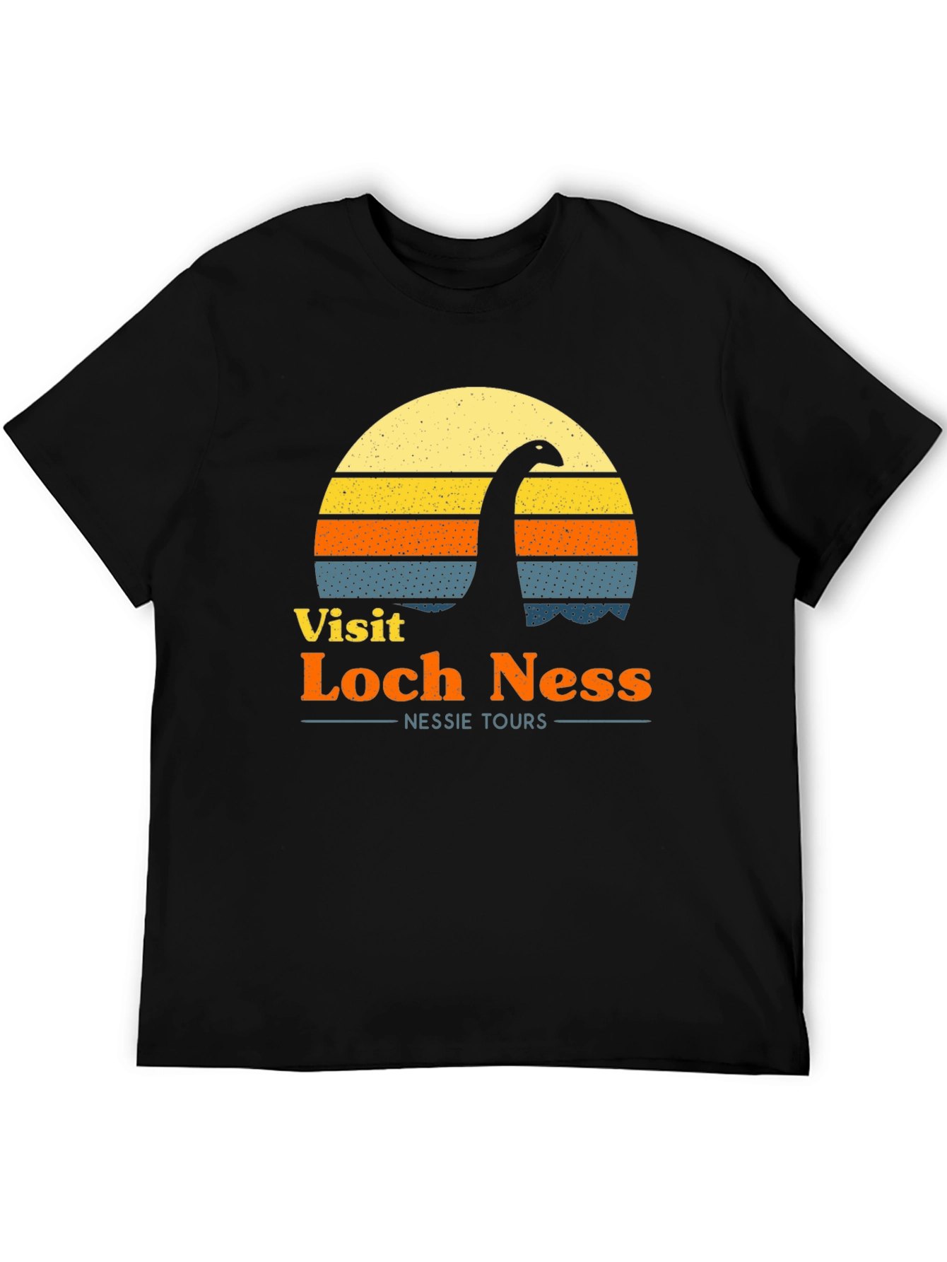 Visit Loch Ness Retro T-Shirt Nessie Tours