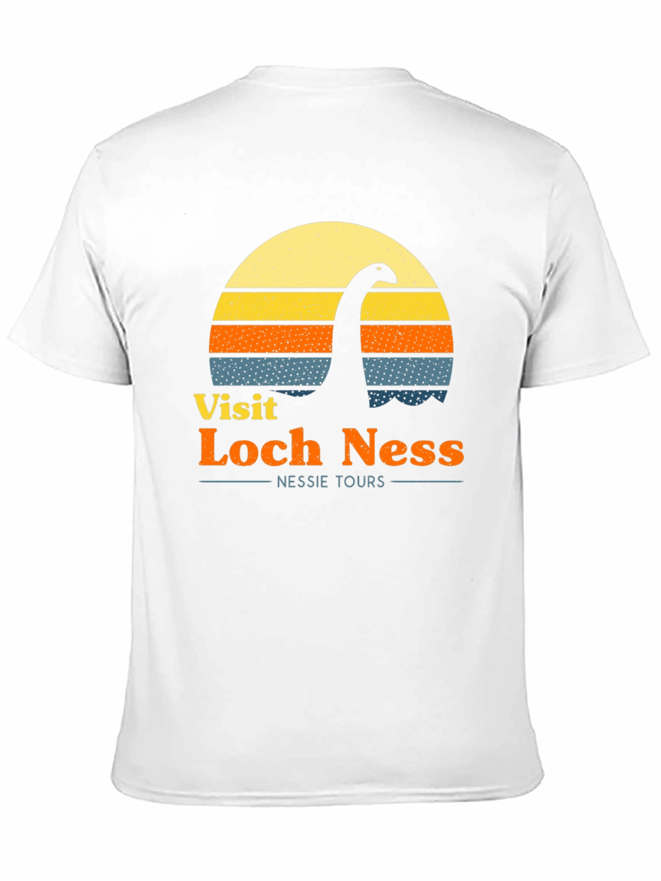 Visit Loch Ness Retro T-Shirt Nessie Tours