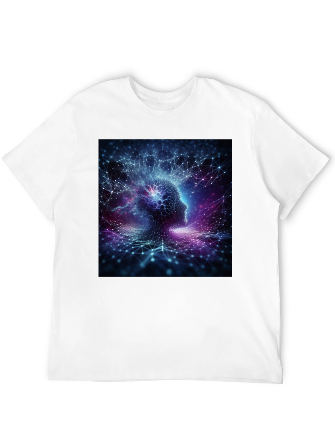 Mindscape Tee - Abstract Brain Graphic T-Shirt