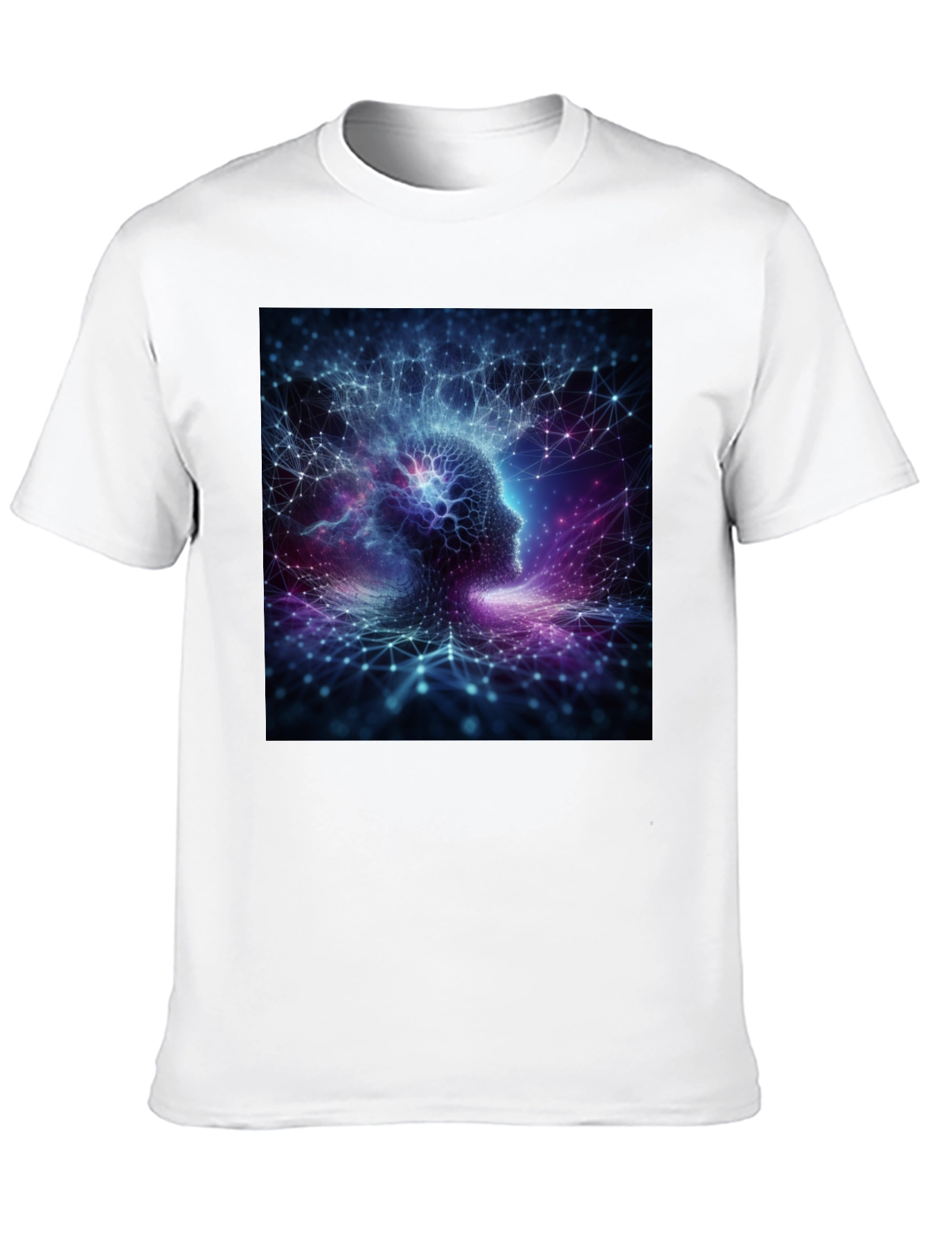 Mindscape Tee - Abstract Brain Graphic T-Shirt