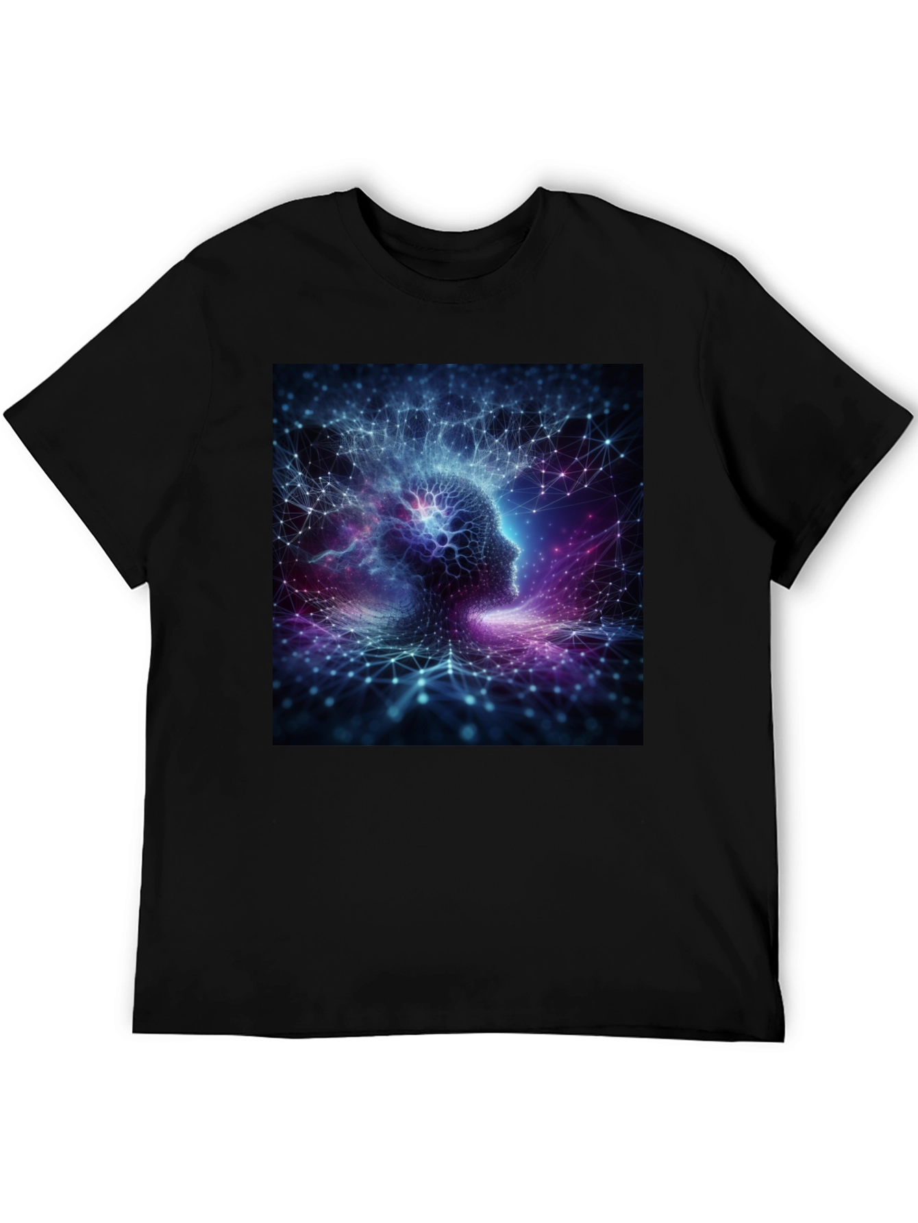 Mindscape Tee - Abstract Brain Graphic T-Shirt