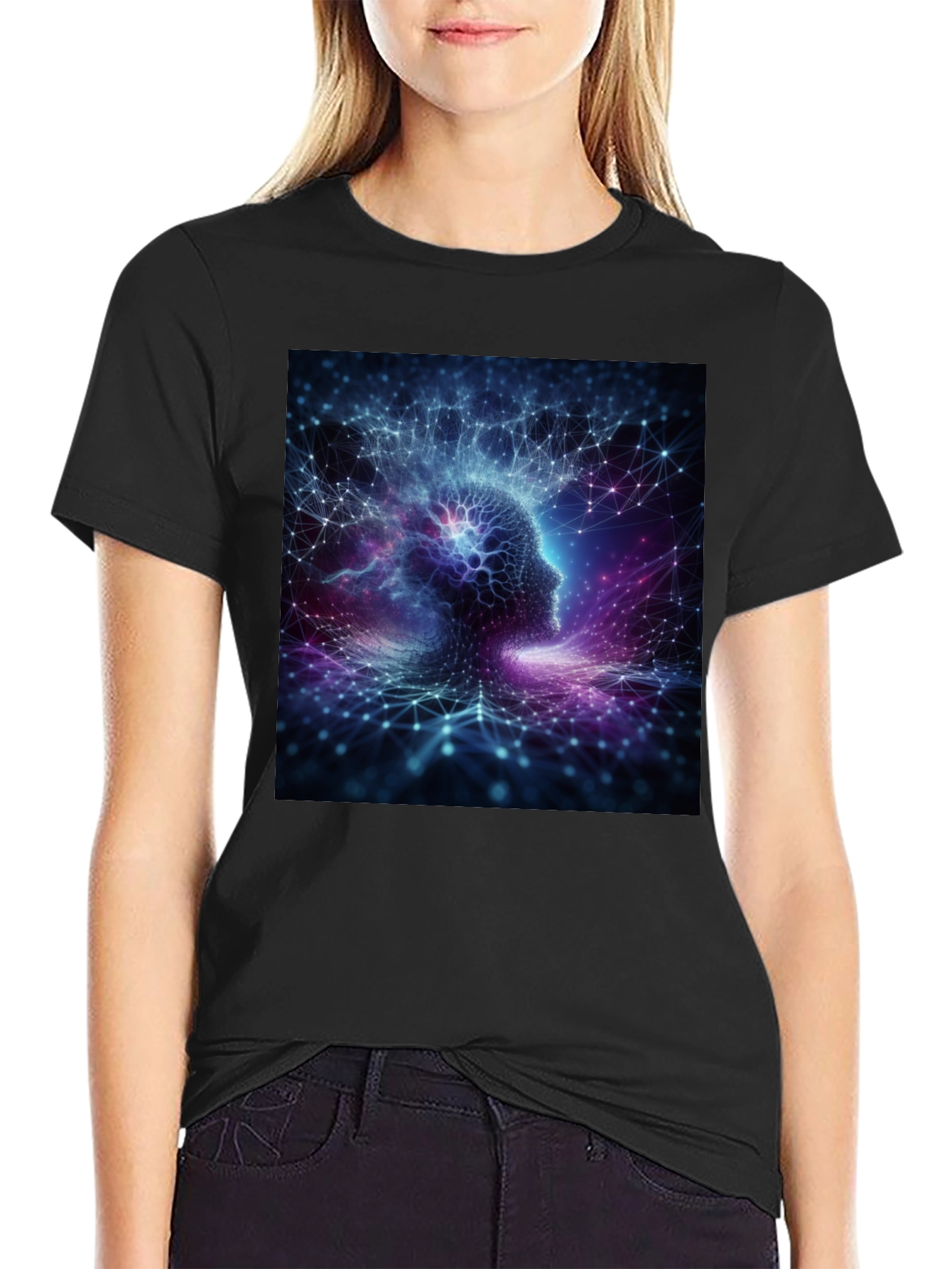 Mindscape Tee - Abstract Brain Graphic T-Shirt