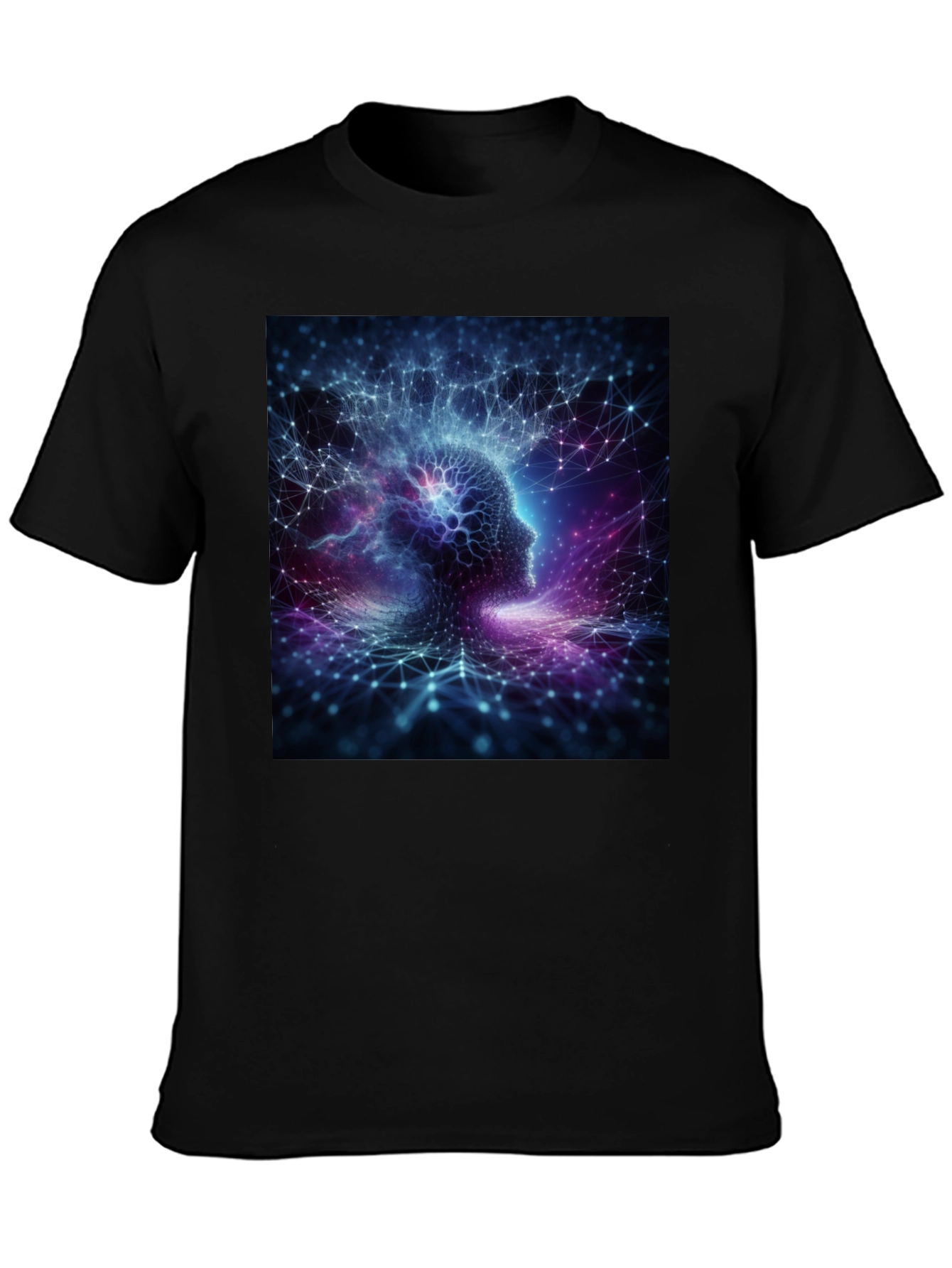 Mindscape Tee - Abstract Brain Graphic T-Shirt