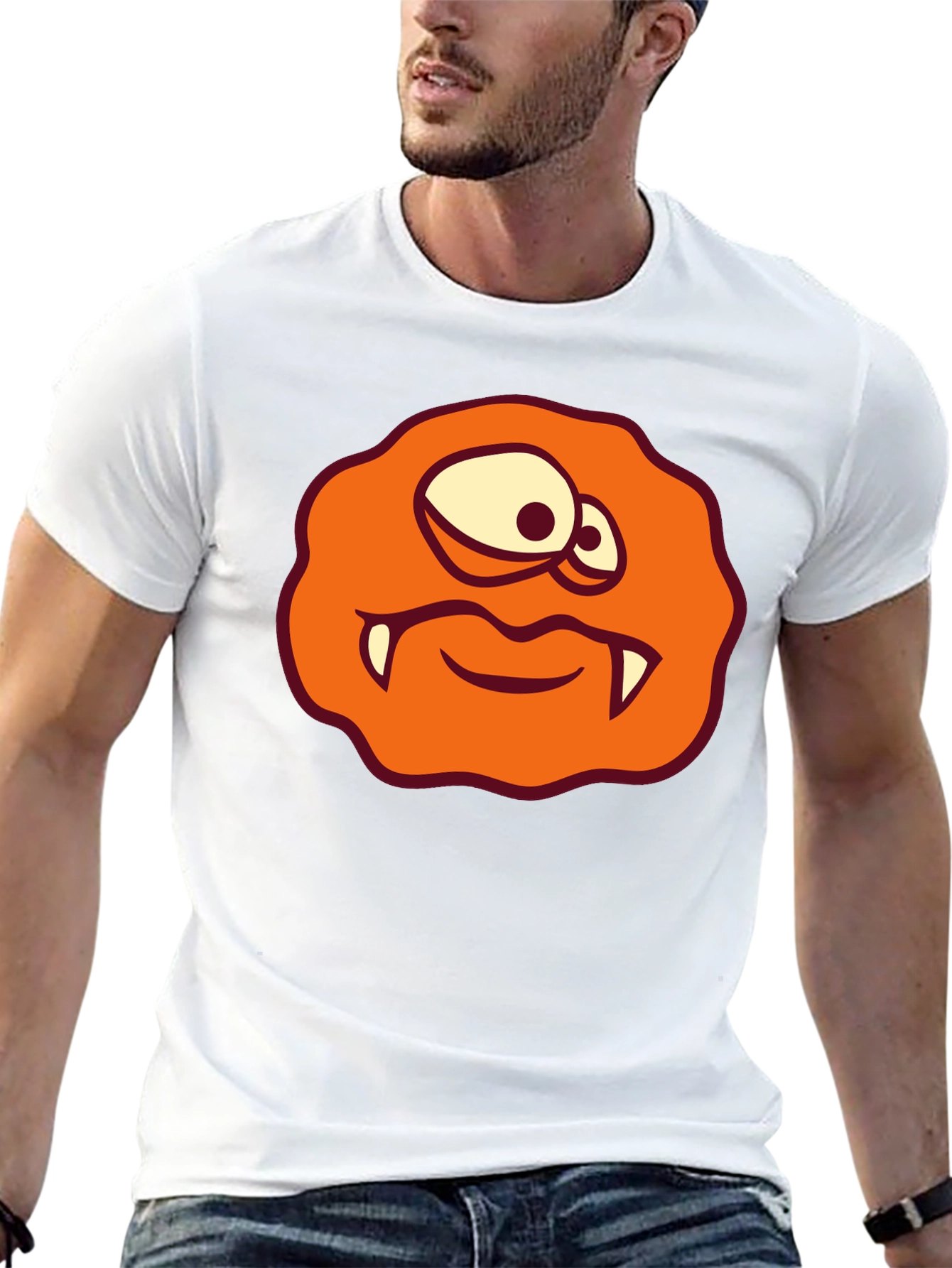 Monster Graphic Tee - Unique Halloween Shirt