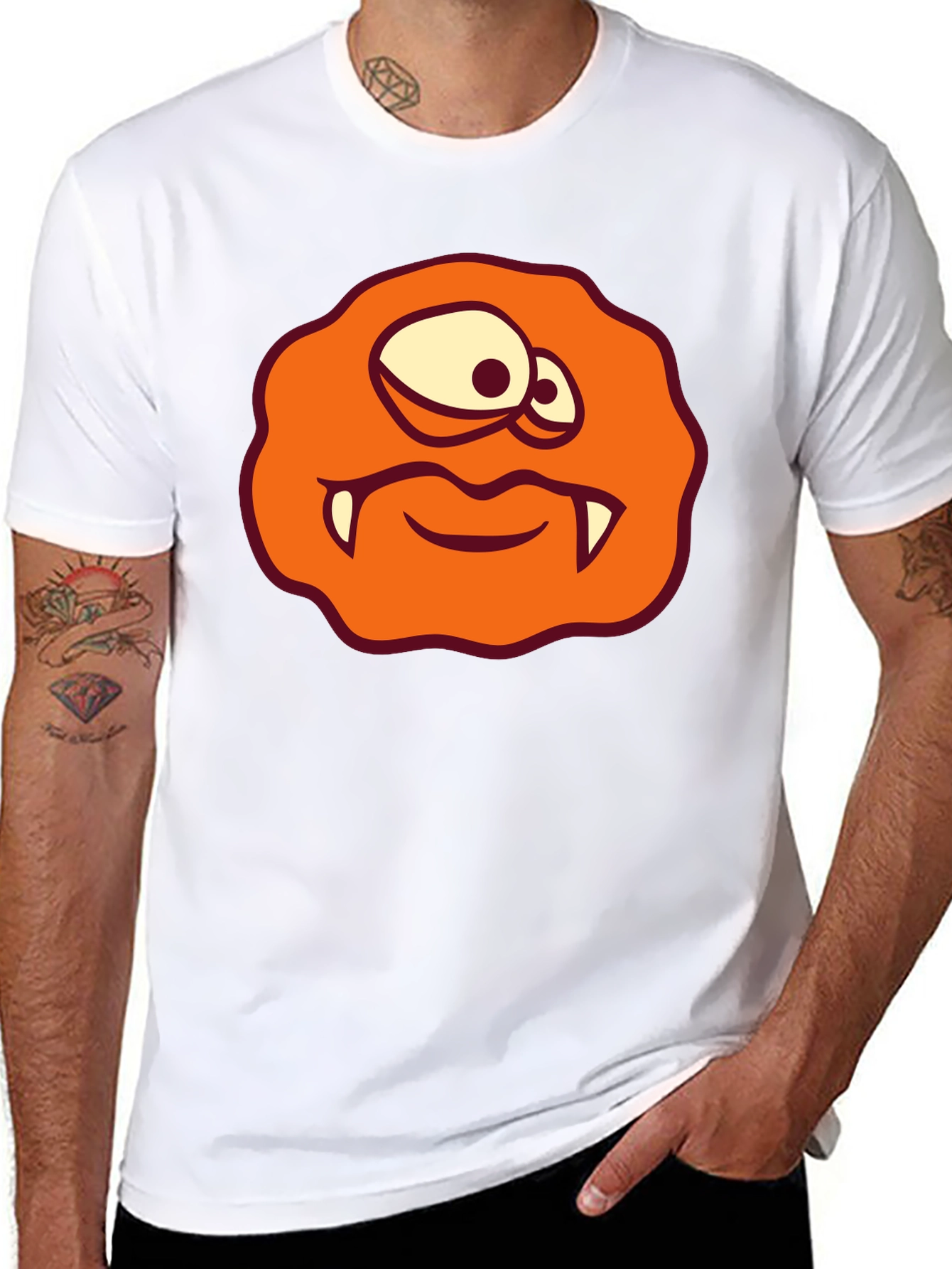 Monster Graphic Tee - Unique Halloween Shirt
