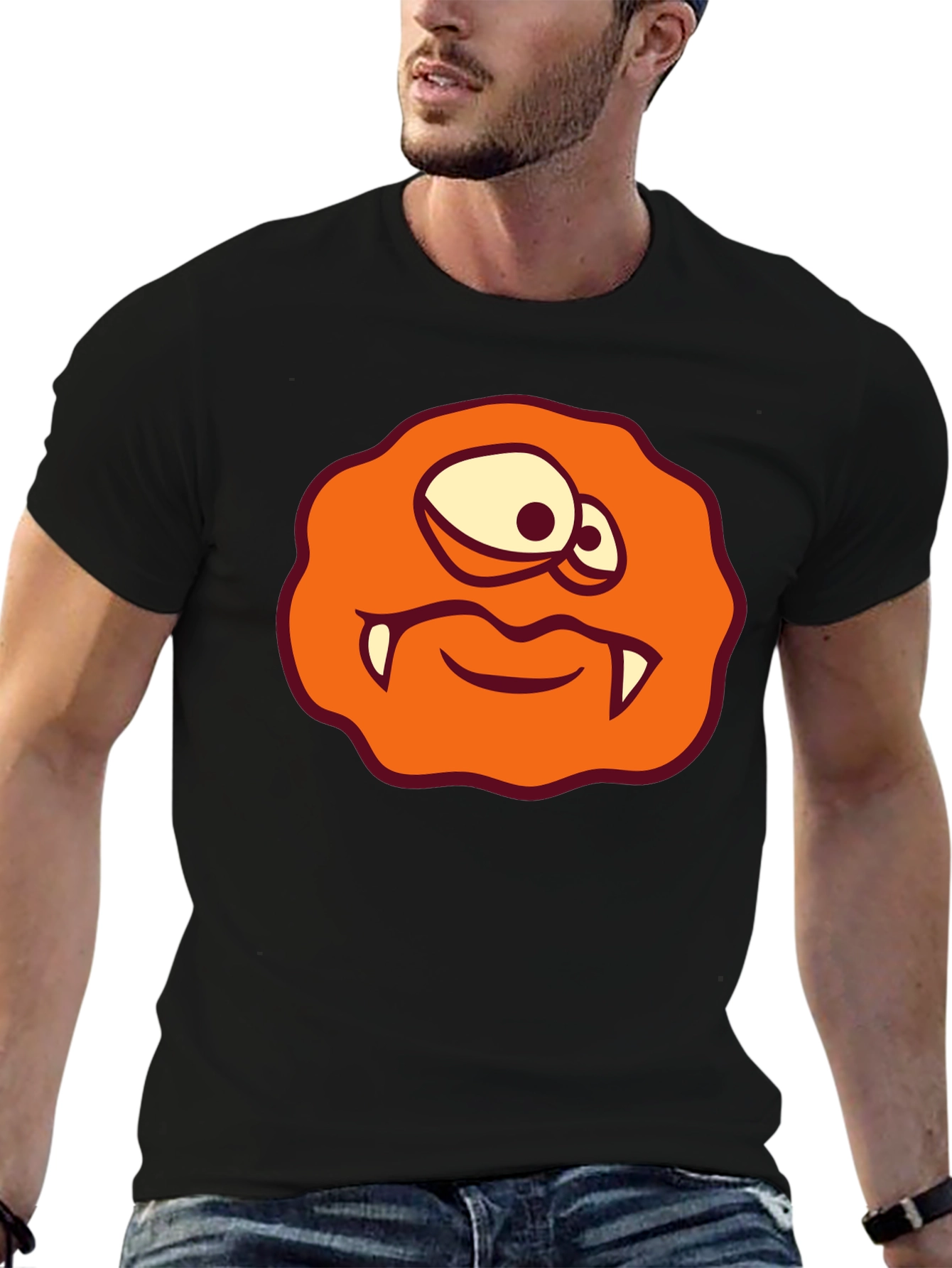 Monster Graphic Tee - Unique Halloween Shirt