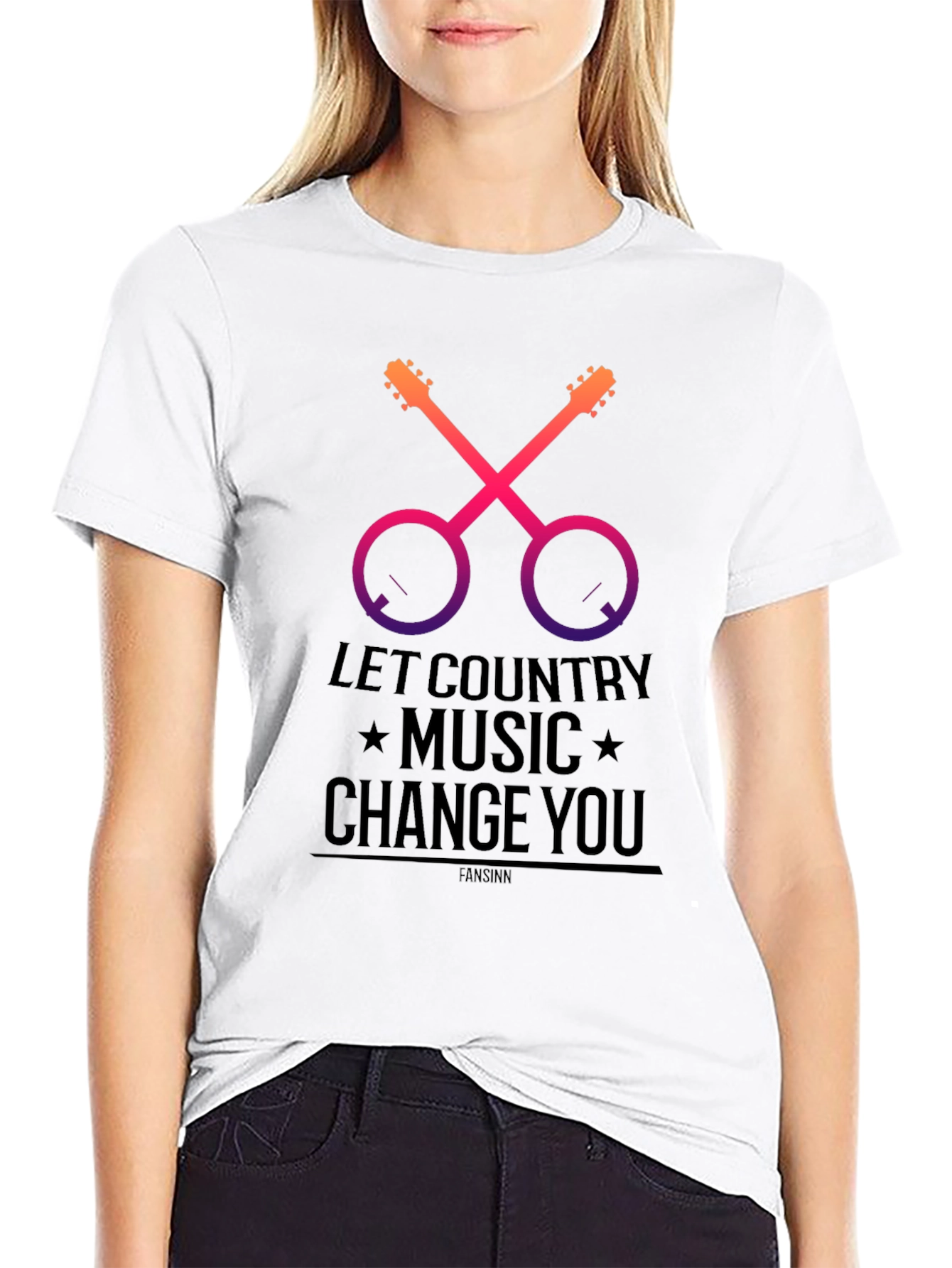 Country Music Graphic Tee - Change You
