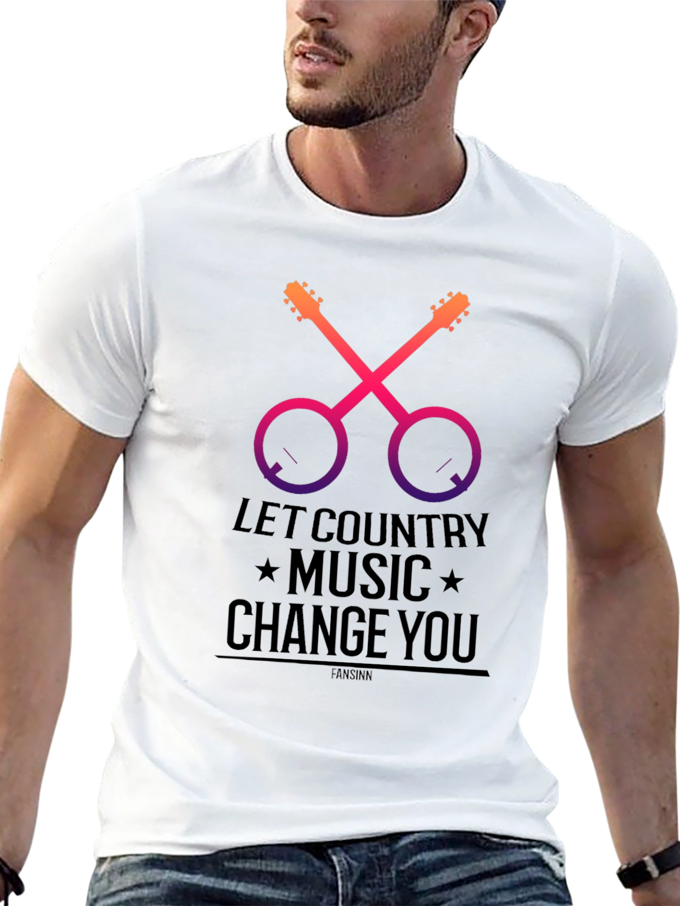 Country Music Graphic Tee - Change You