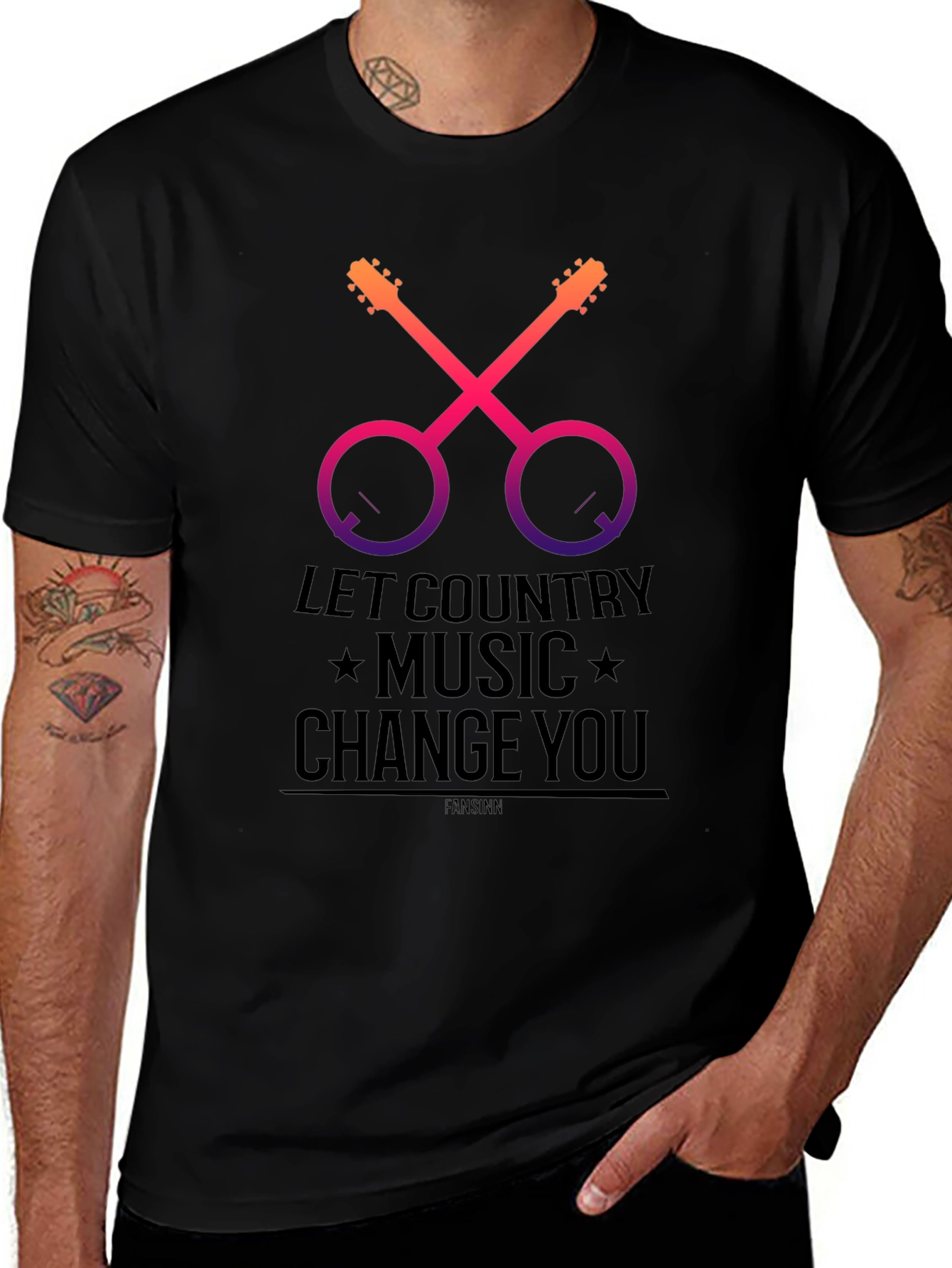 Country Music Graphic Tee - Change You