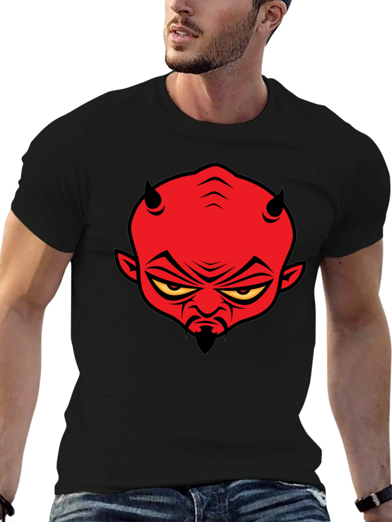 Devil Graphic Black T-Shirt