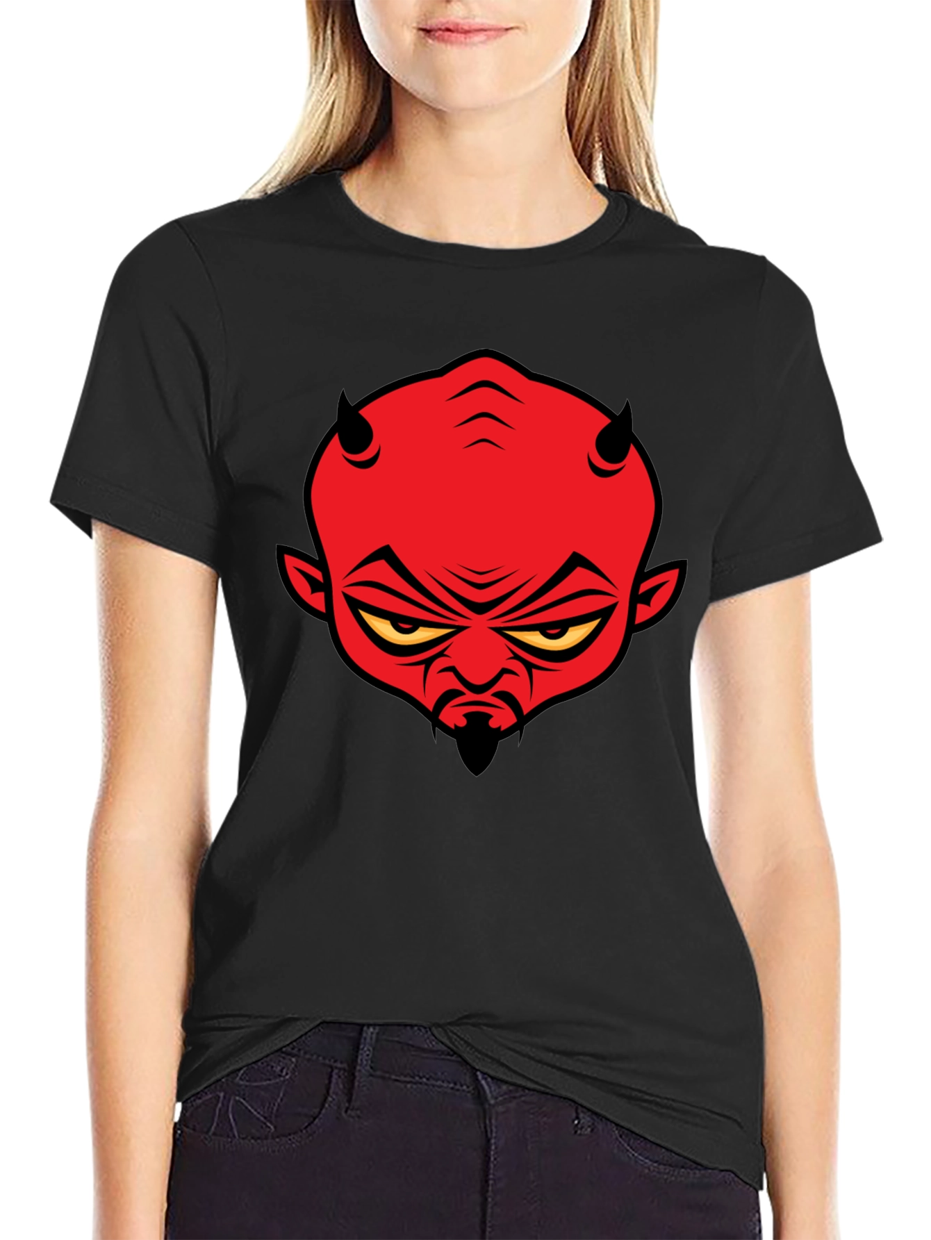 Devil Graphic Black T-Shirt