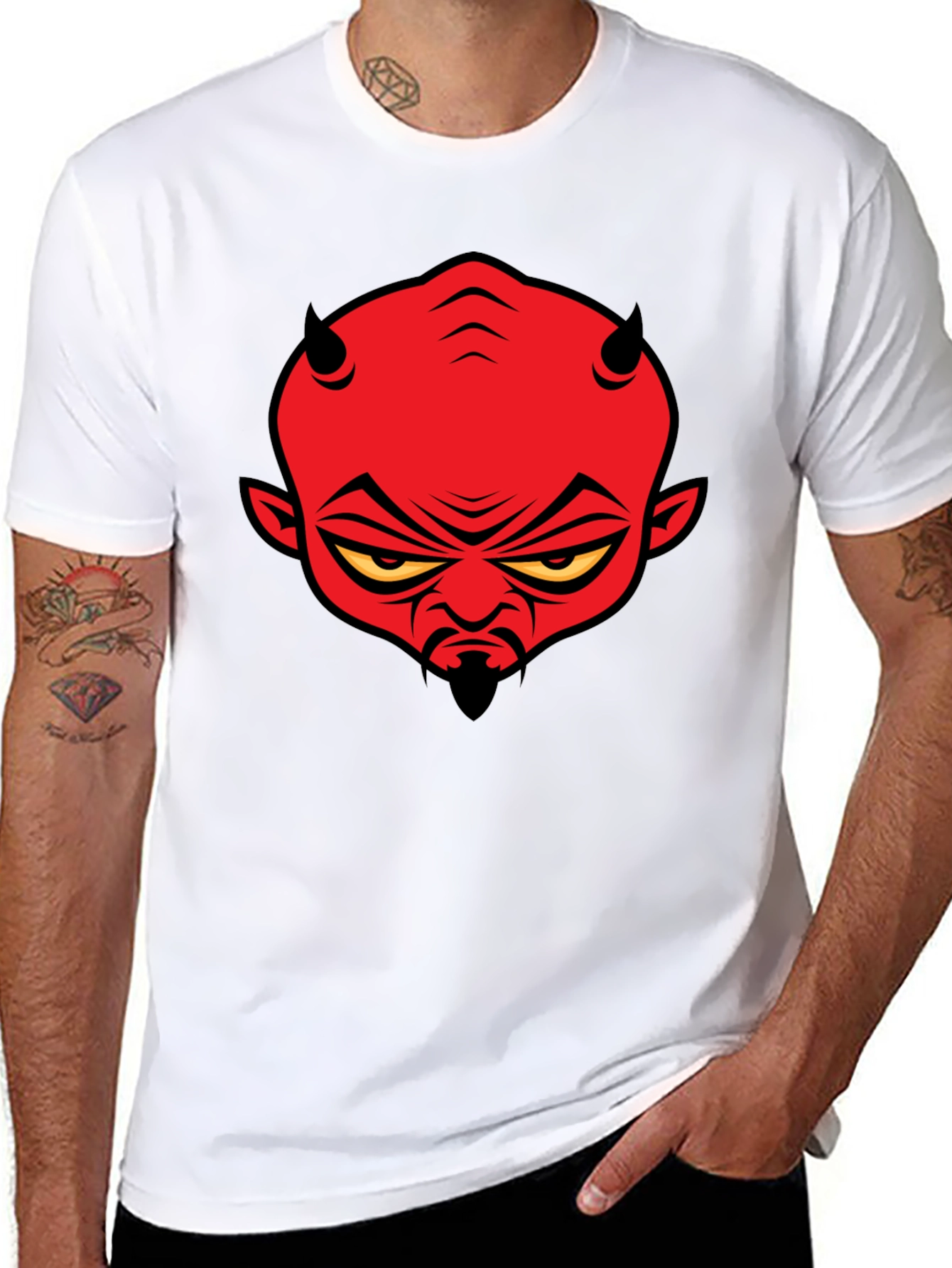 Devil Graphic Black T-Shirt