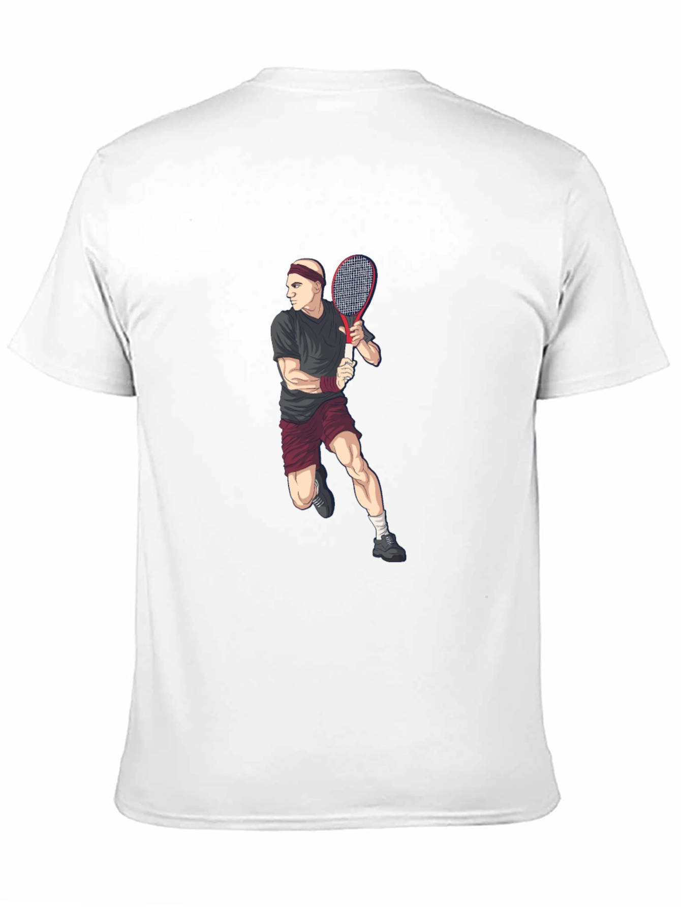 Tennis Player Graphic T-Shirt