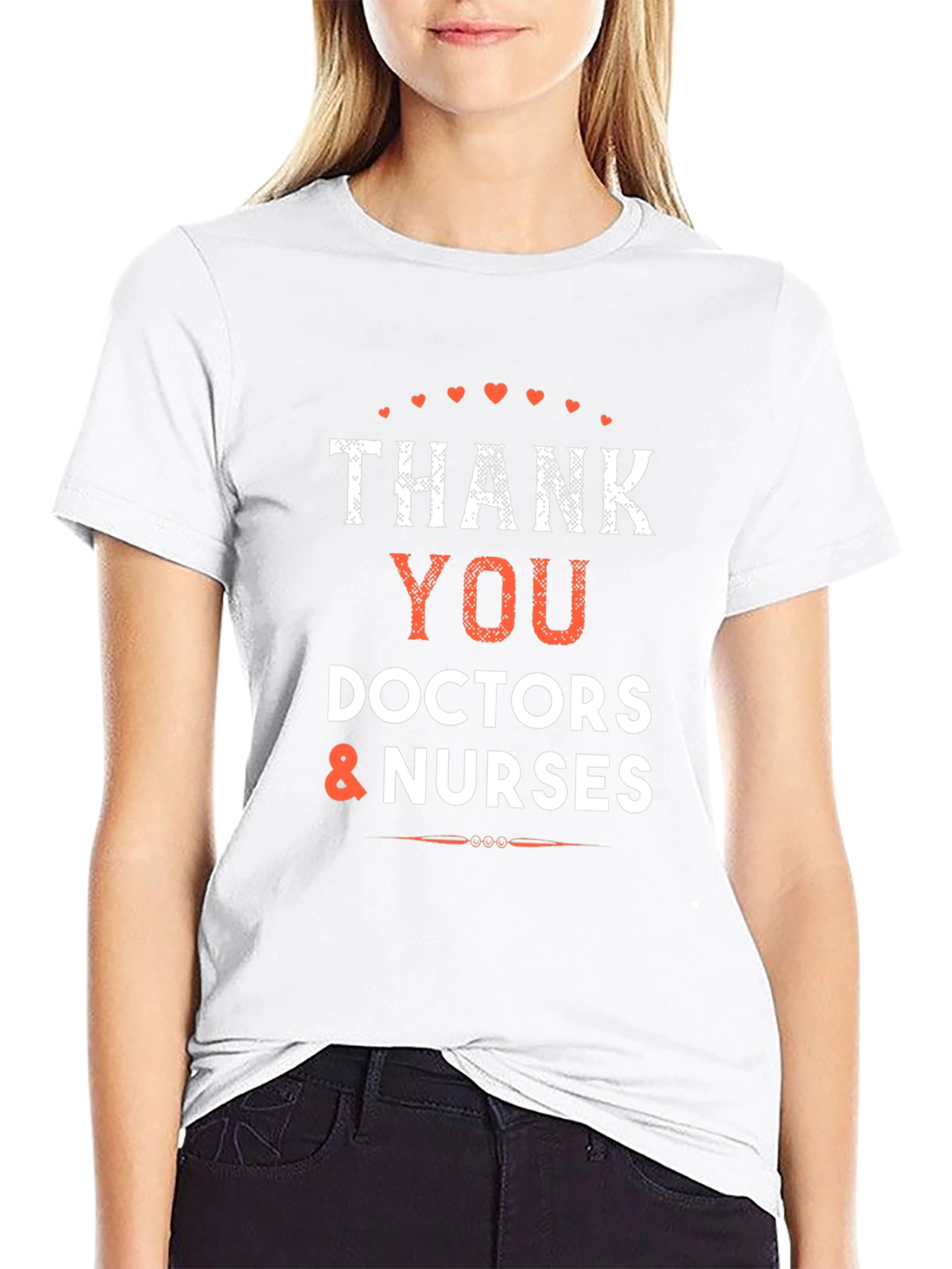 Thank You Doctors & Nurses Graphic Tee