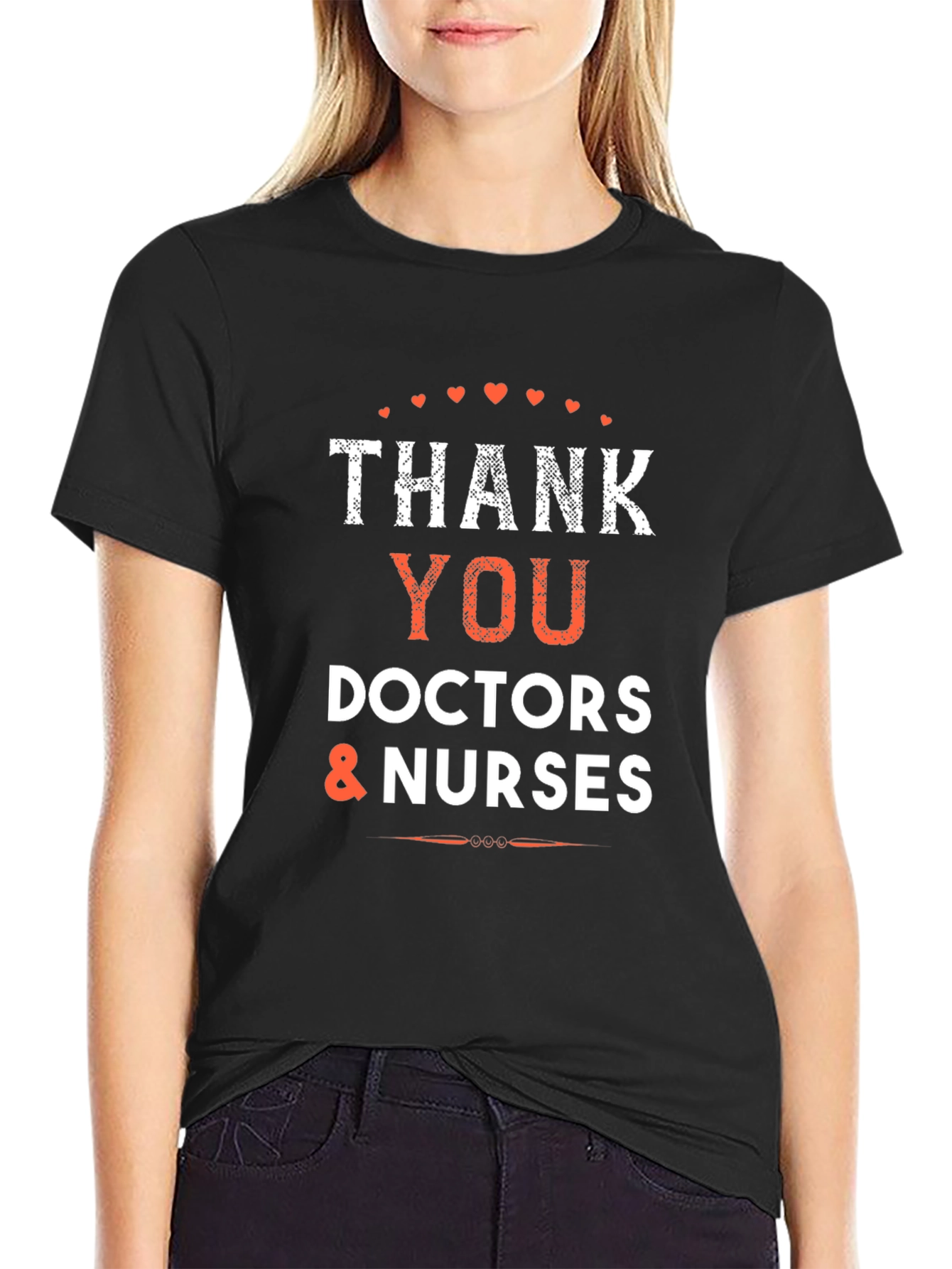 Thank You Doctors & Nurses Graphic Tee