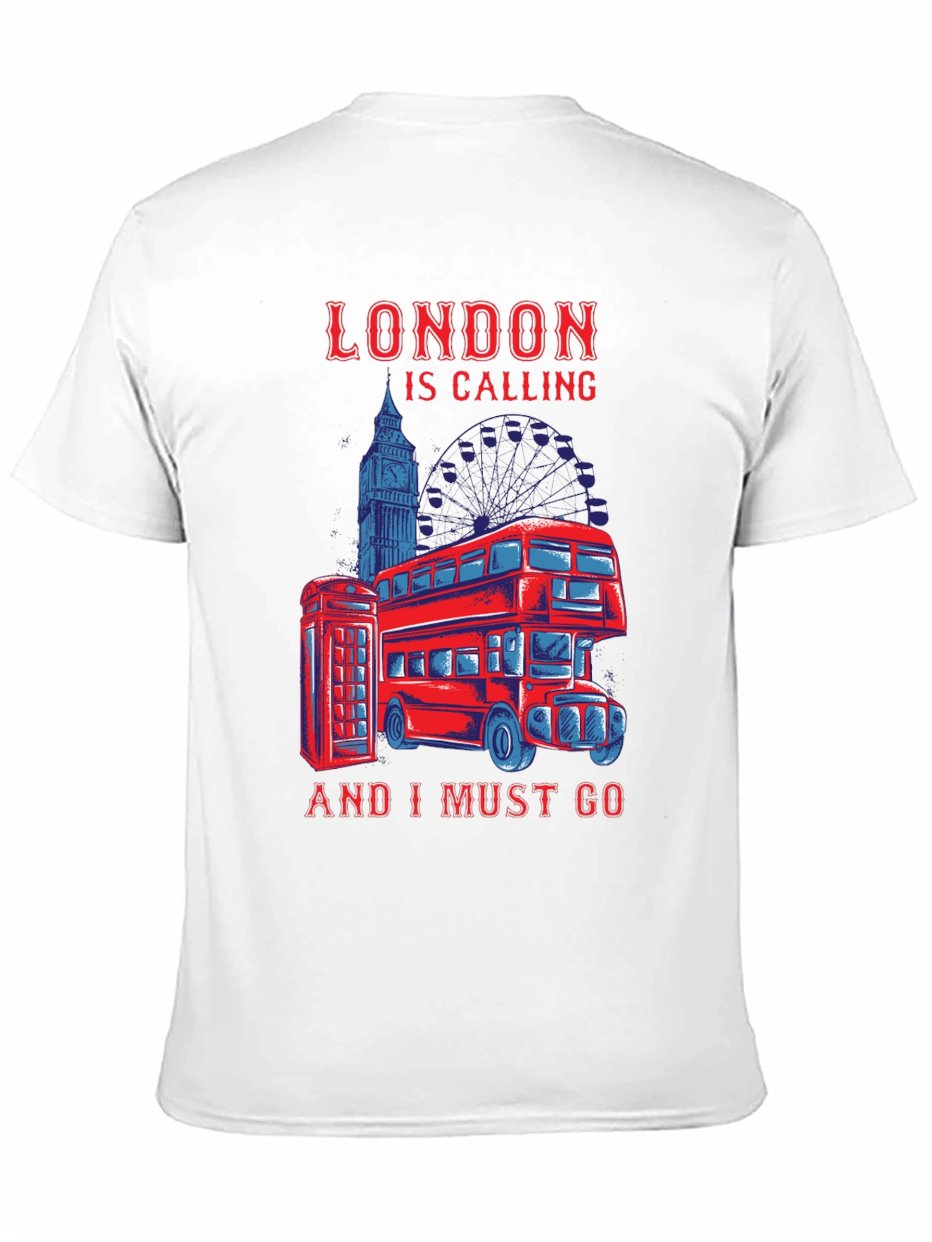 London Calling T-Shirt - Double Decker Bus