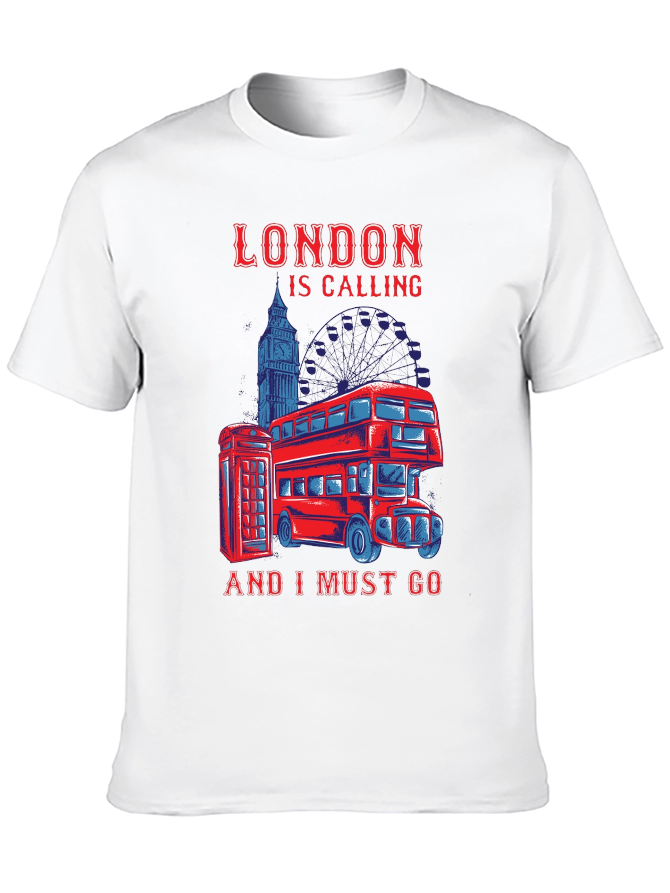 London Calling T-Shirt - Double Decker Bus