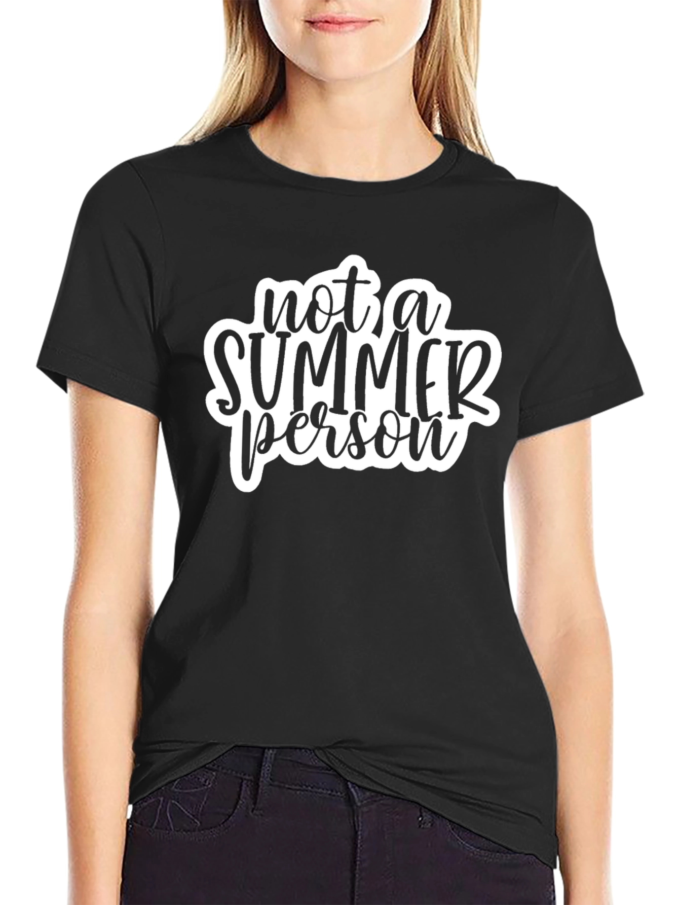Not A Summer Person Graphic Tee