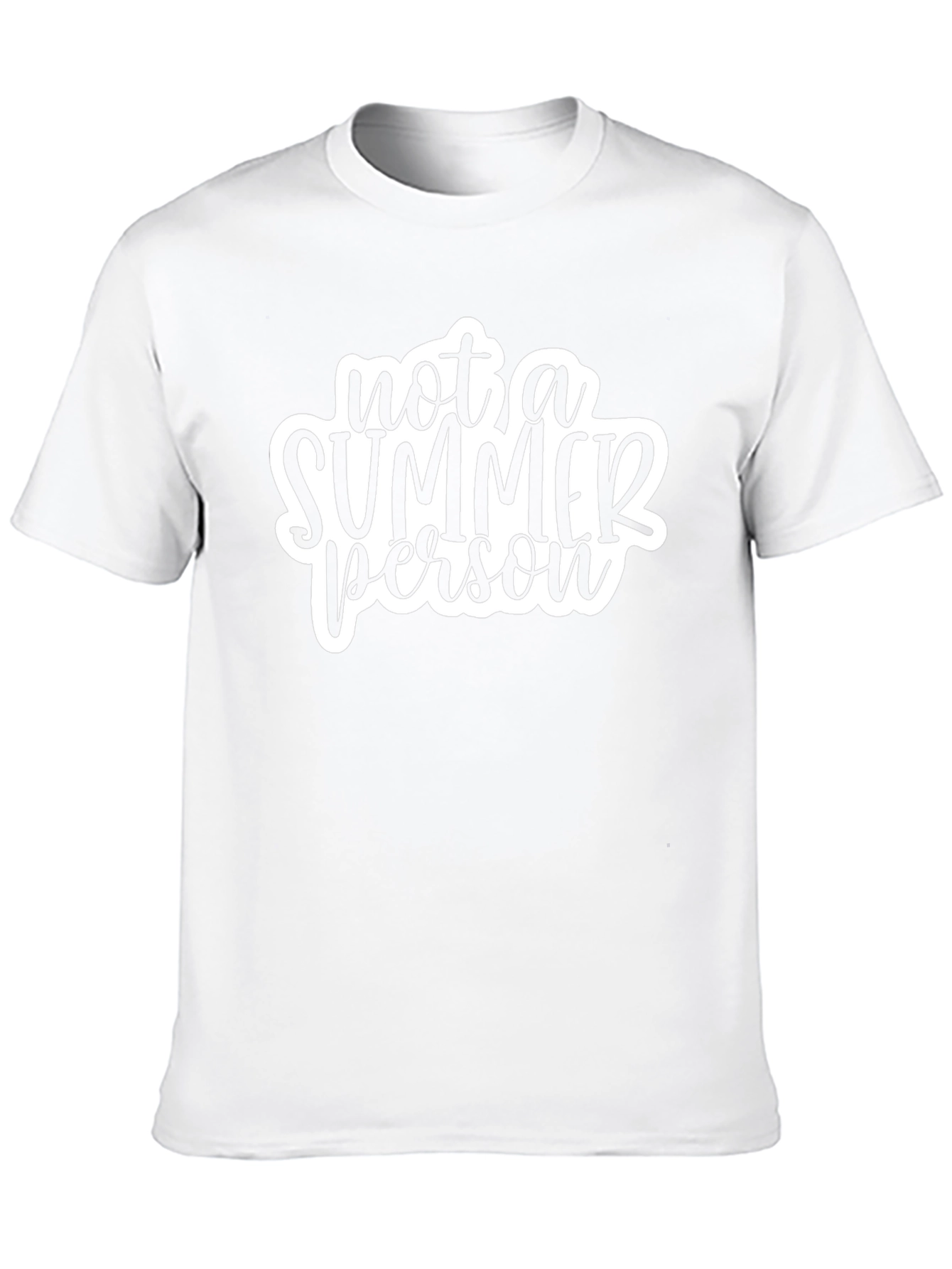 Not A Summer Person Graphic Tee