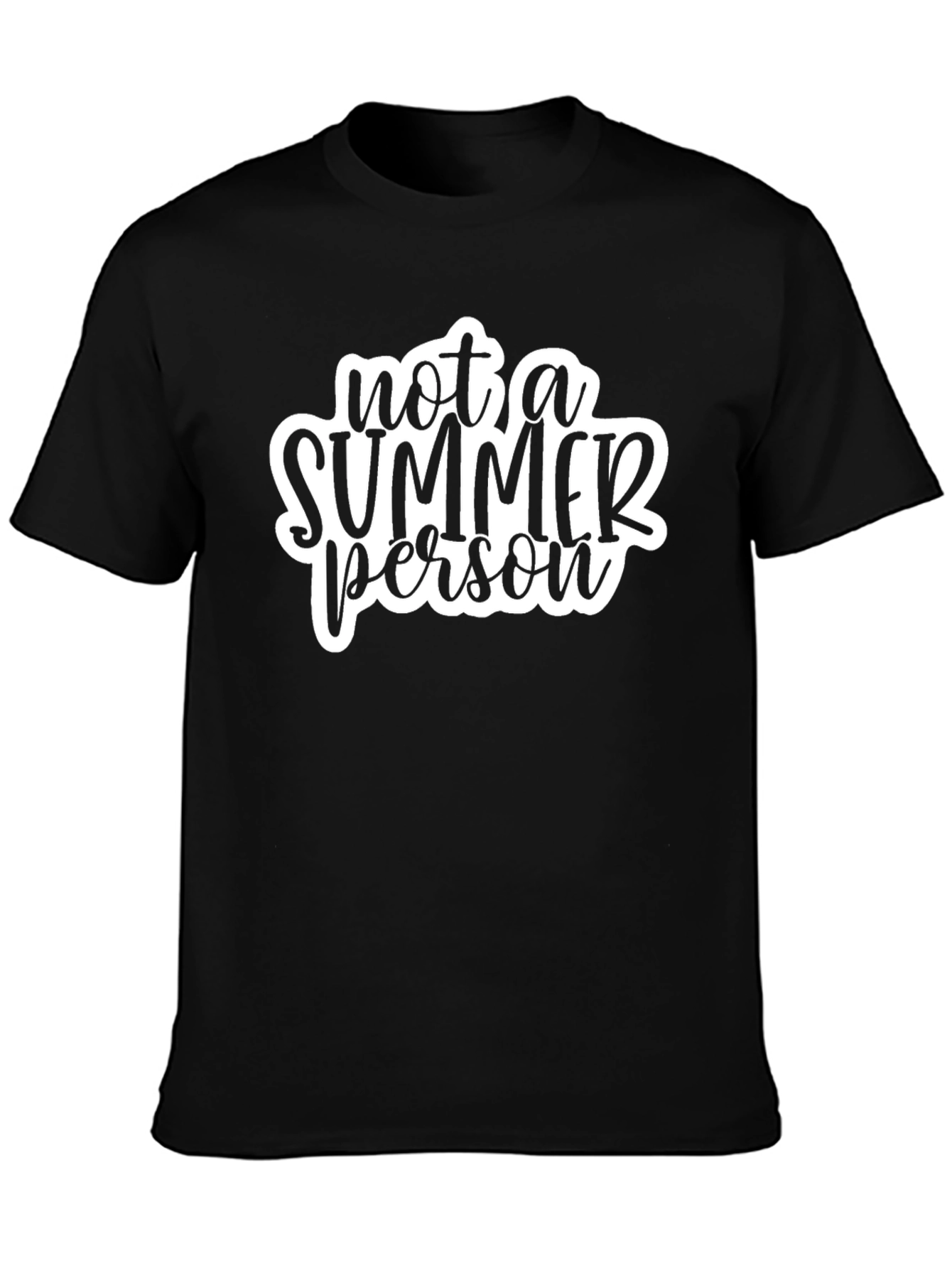 Not A Summer Person Graphic Tee