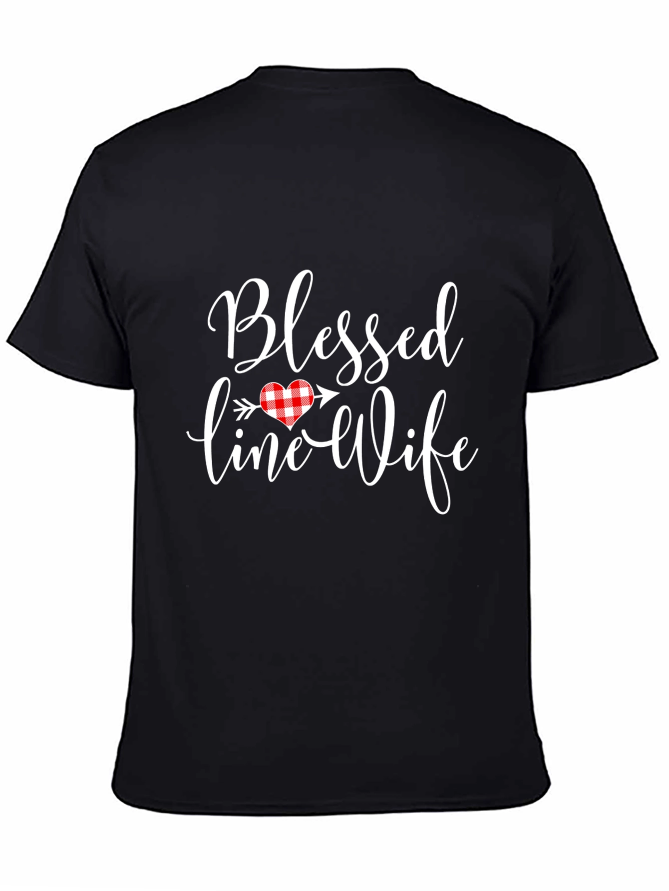 Blessed Wife T-Shirt Cute Heart Tee