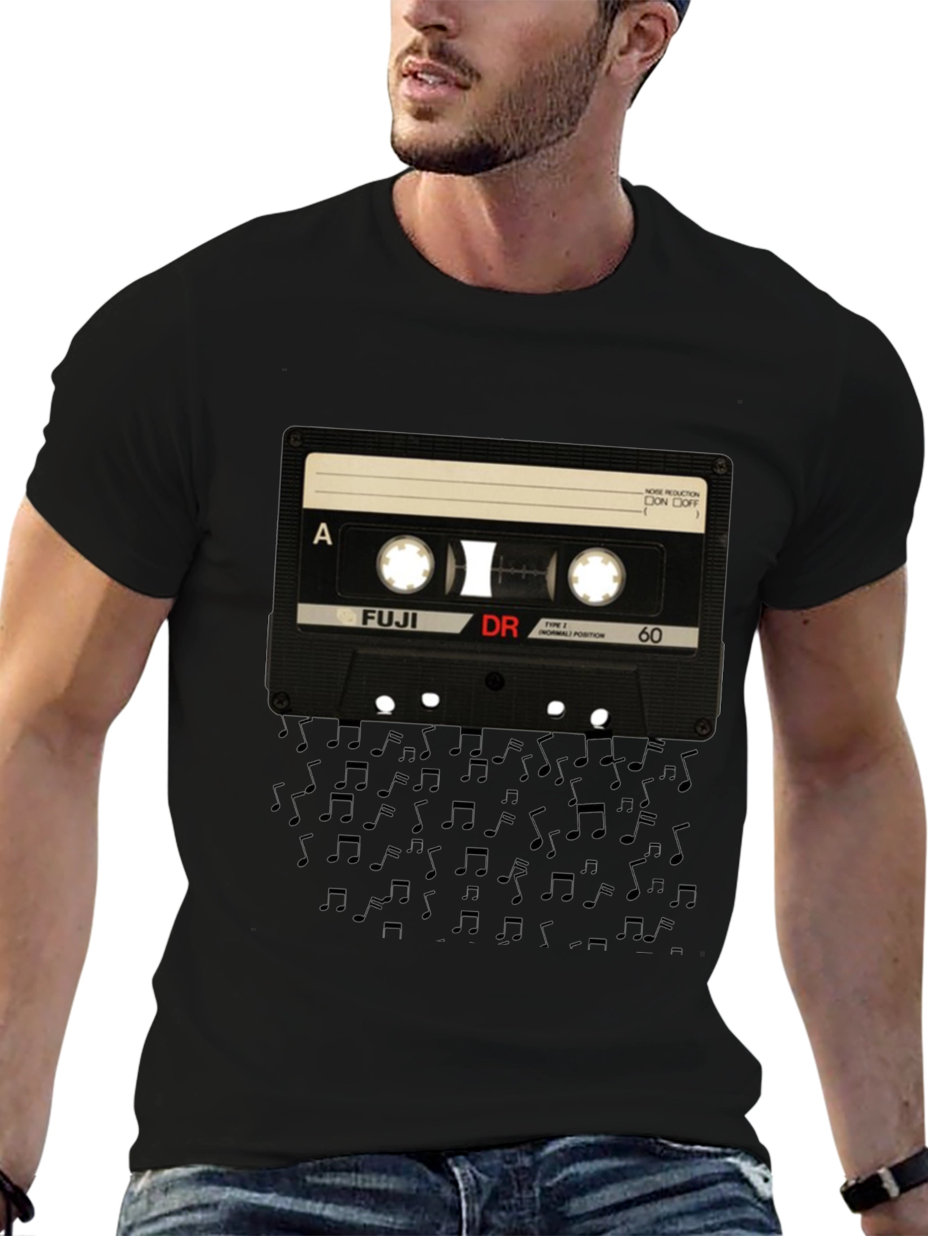 Retro Cassette Tape Music Lover T-Shirt