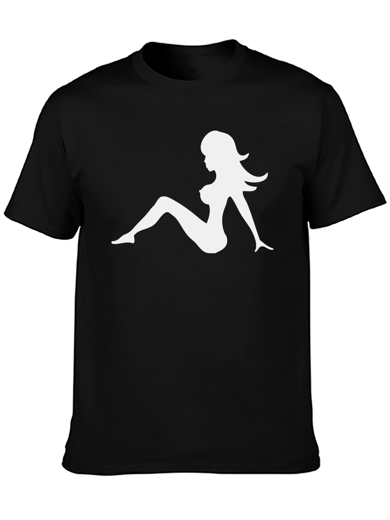 Mack Truck Girl Black T-Shirt