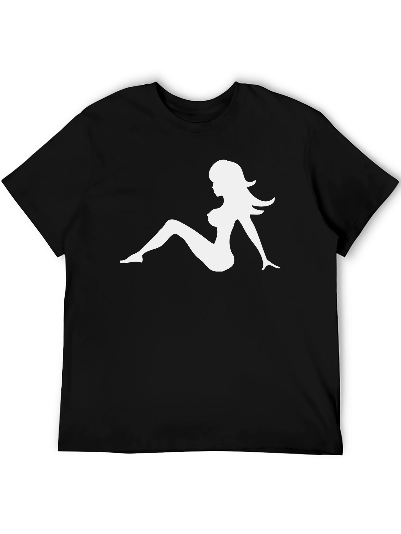 Mack Truck Girl Black T-Shirt