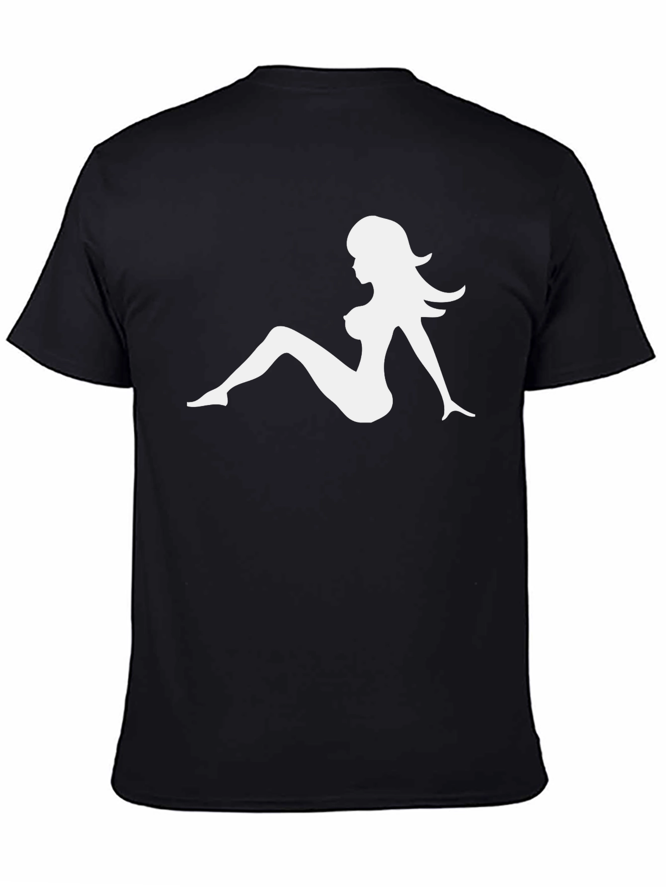 Mack Truck Girl Black T-Shirt