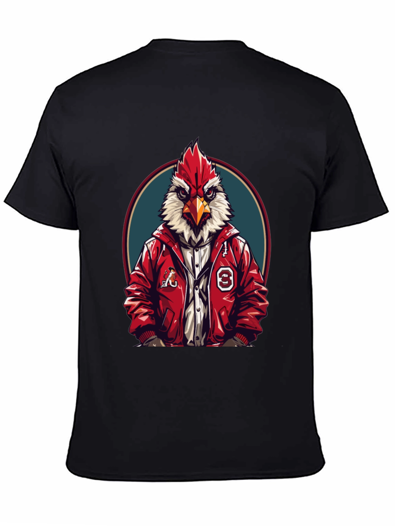 Cardinal Graphic T-Shirt - Sporty Bird Design