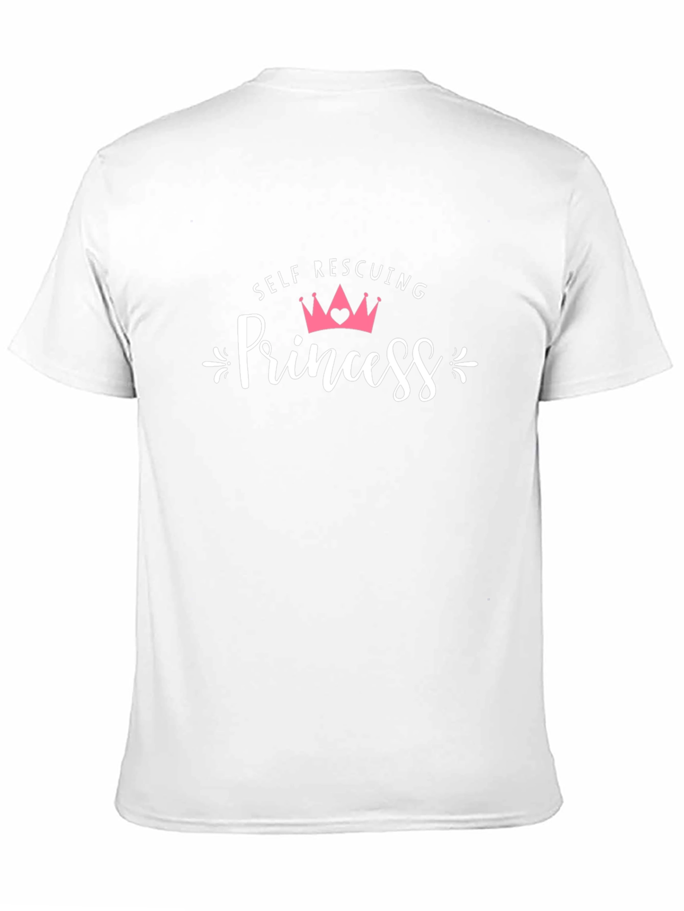 Self Rescuing Princess Black T-Shirt