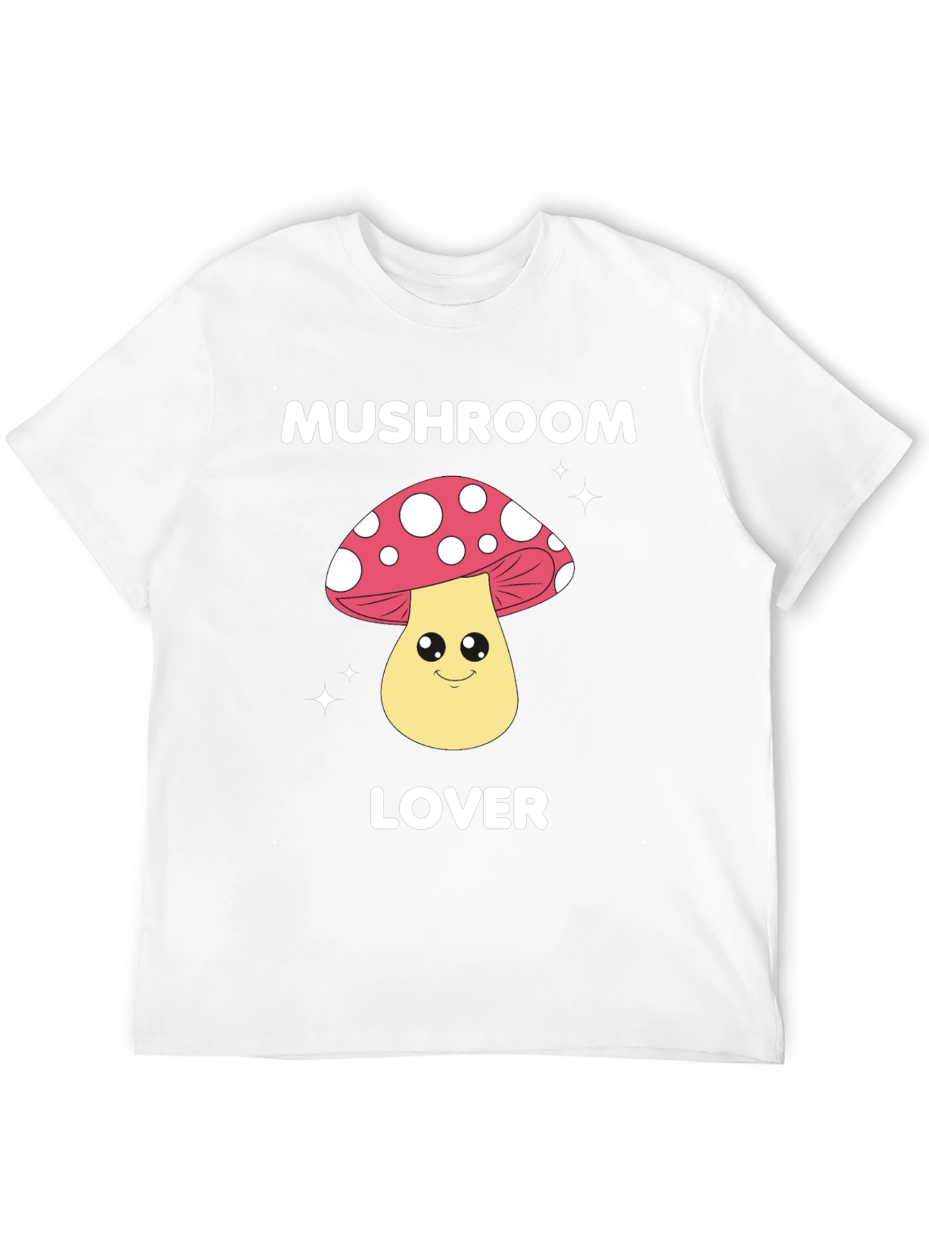 Mushroom Lover Graphic Tee - Fun Novelty Shirt