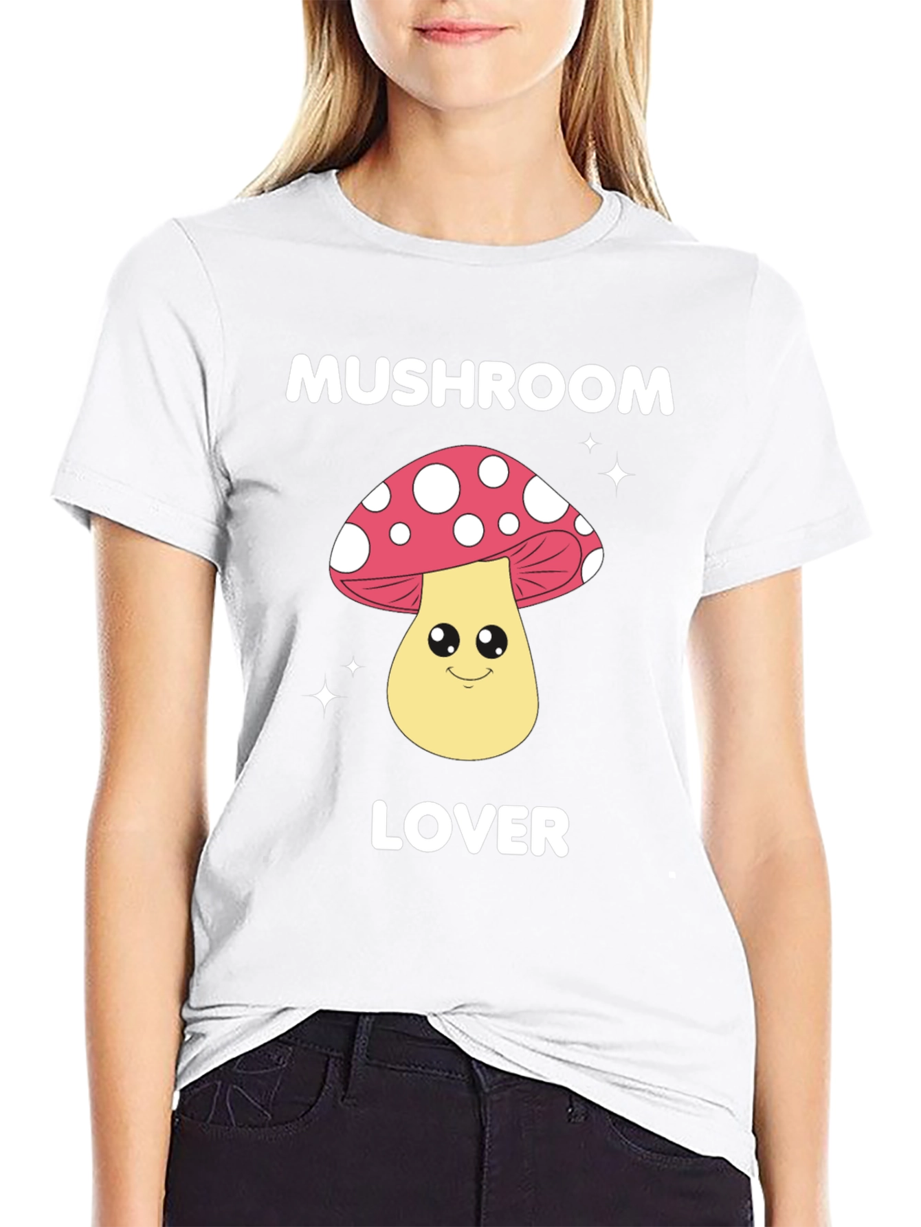 Mushroom Lover Graphic Tee - Fun Novelty Shirt