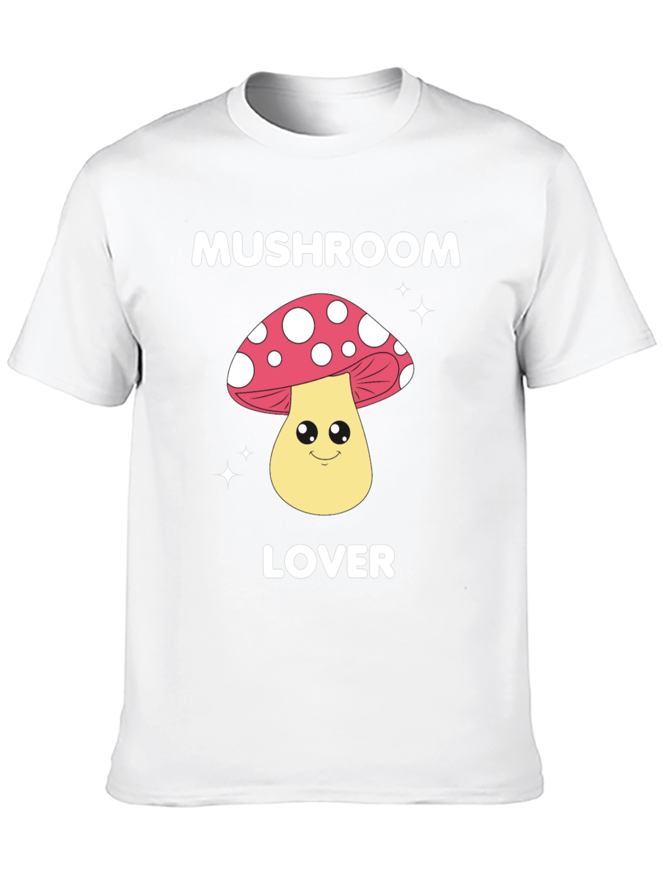 Mushroom Lover Graphic Tee - Fun Novelty Shirt