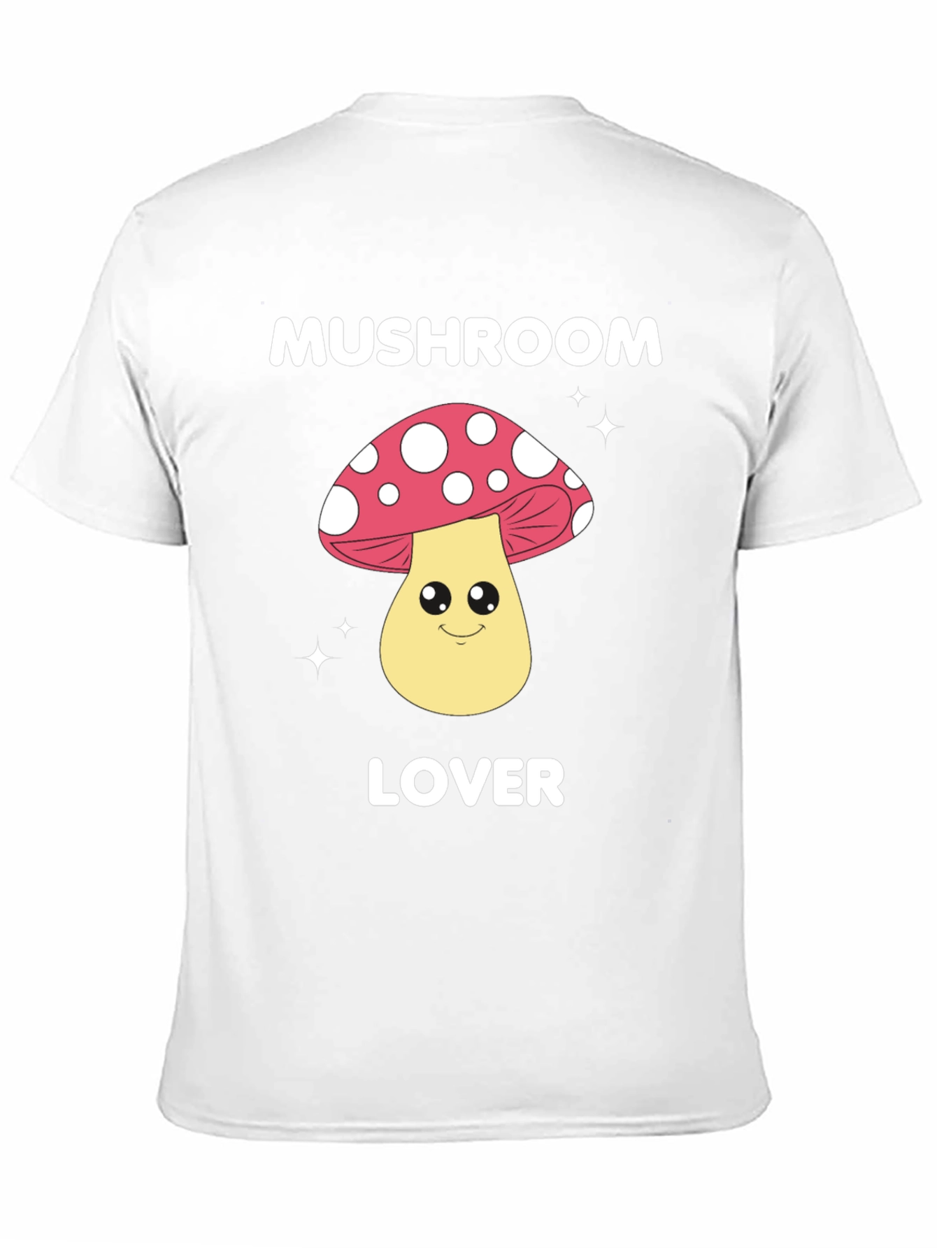 Mushroom Lover Graphic Tee - Fun Novelty Shirt