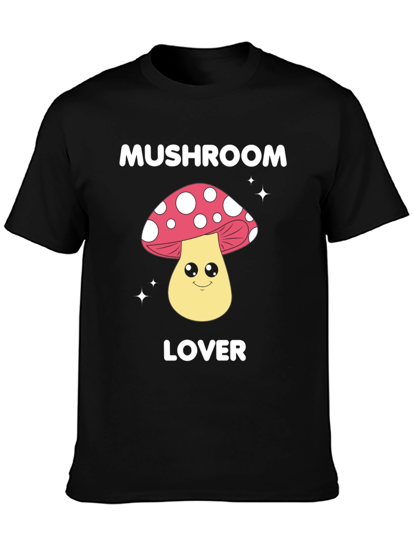 Mushroom Lover Graphic Tee - Fun Novelty Shirt