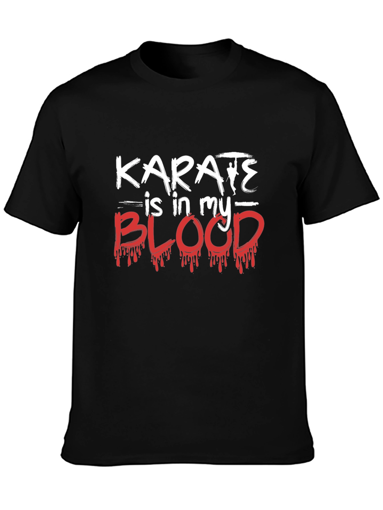Karate Is In My Blood Graphic T-Shirt
