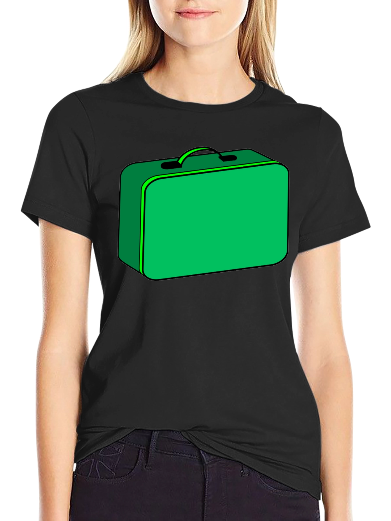 Green Lunchbox Graphic Tee