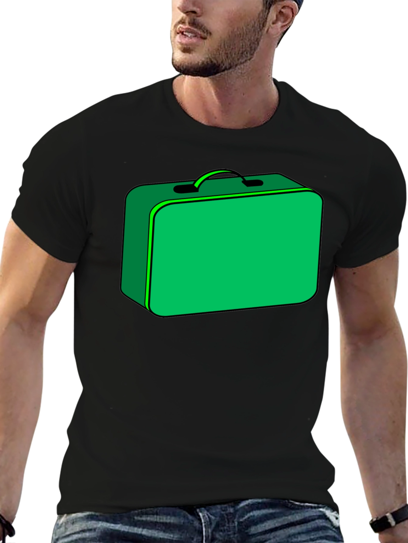 Green Lunchbox Graphic Tee