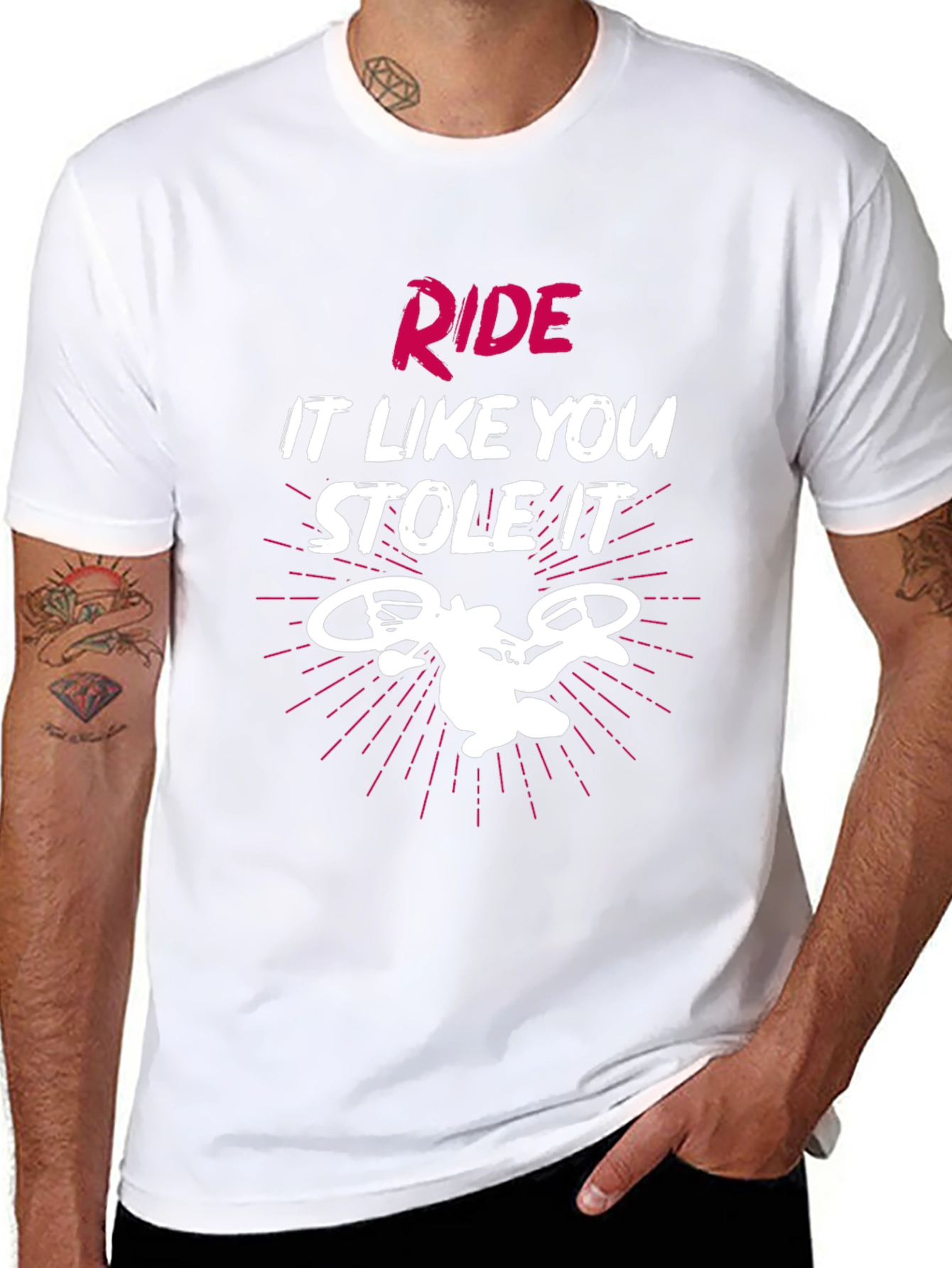 Ride It Like You Stole It Graphic Tee