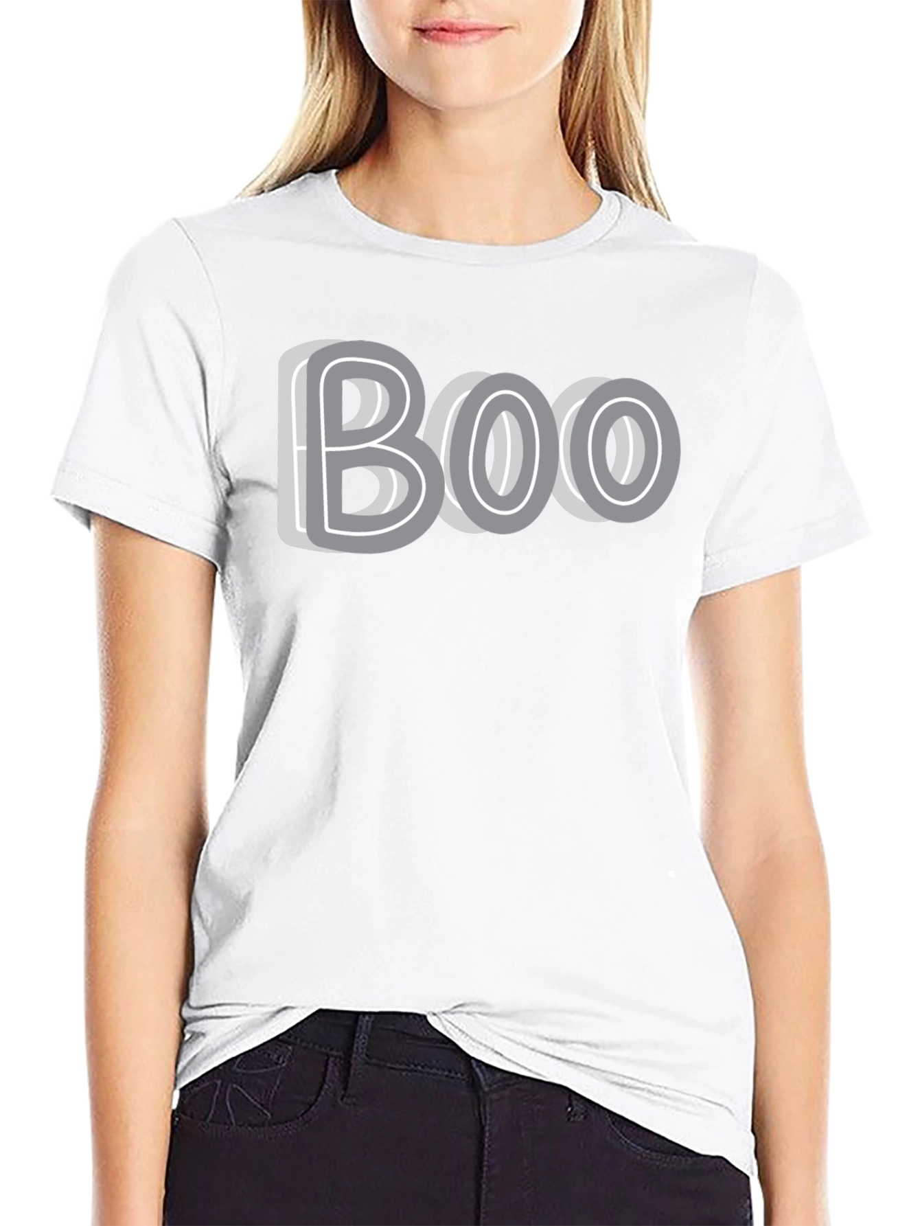 Boo Halloween T-Shirt - Spooky Season Apparel