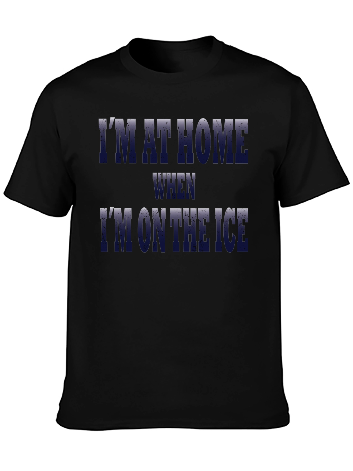 Im At Home On The Ice Graphic Tee