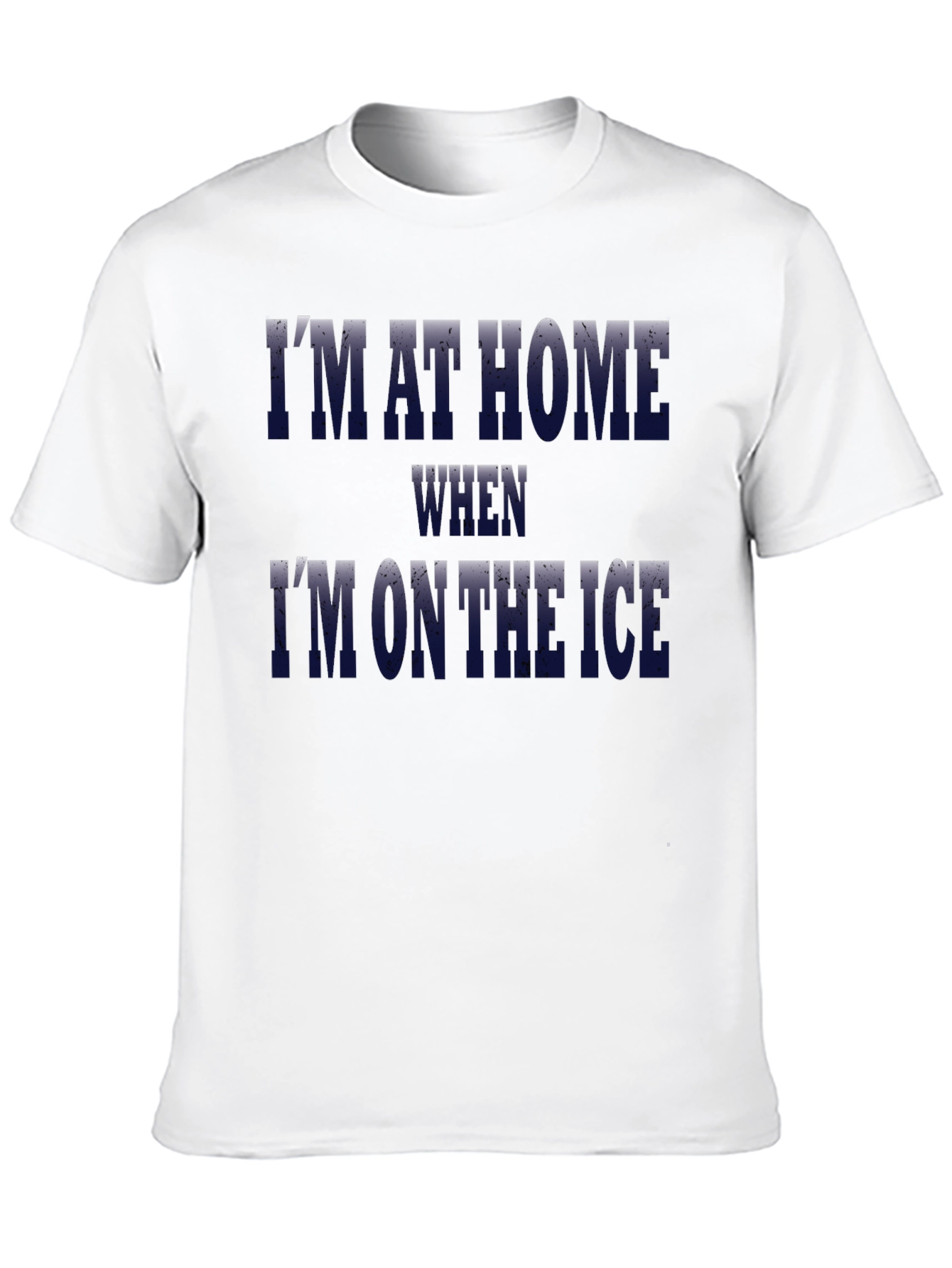 Im At Home On The Ice Graphic Tee