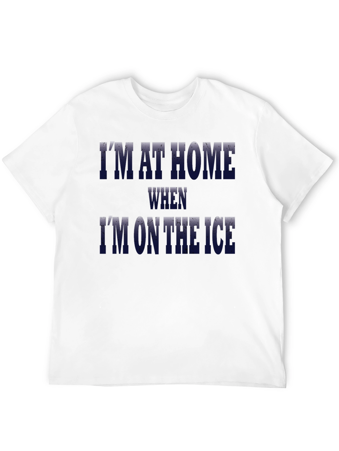 Im At Home On The Ice Graphic Tee