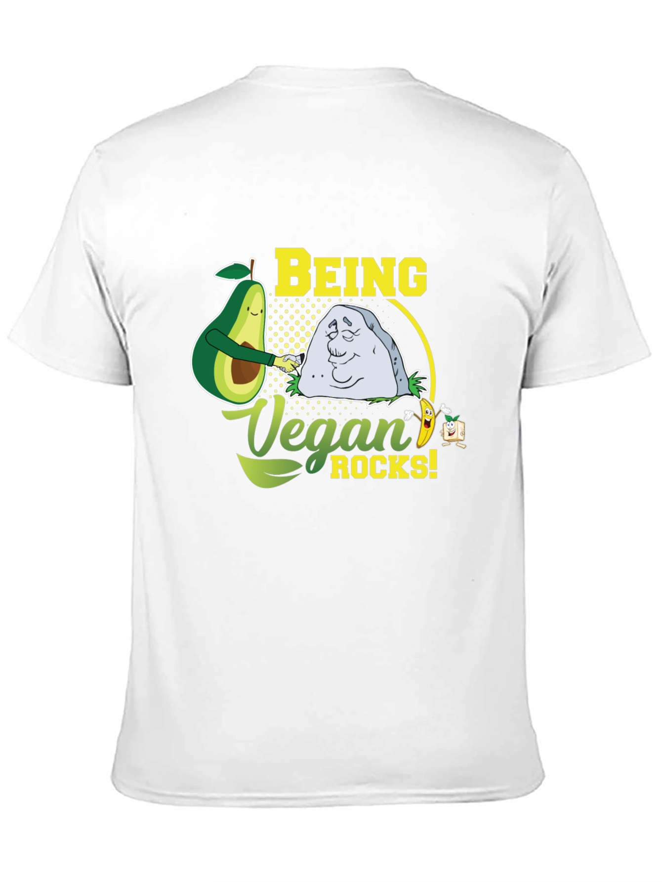 Being Vegan Rocks Graphic T-Shirt