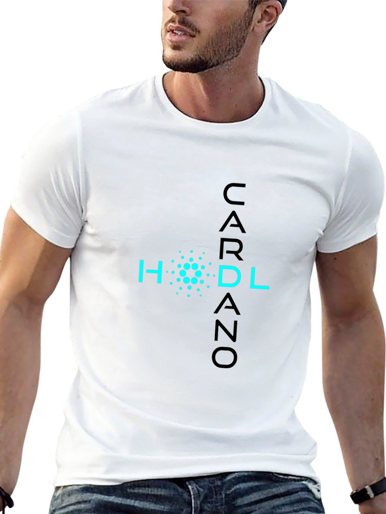 Cardano HODL Crypto T-Shirt - Black