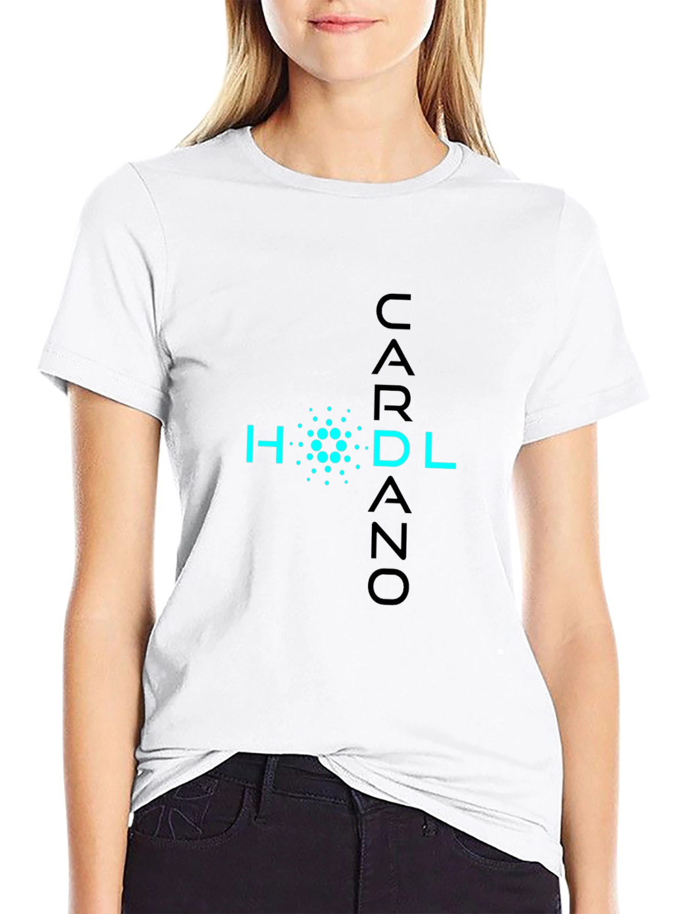 Cardano HODL Crypto T-Shirt - Black