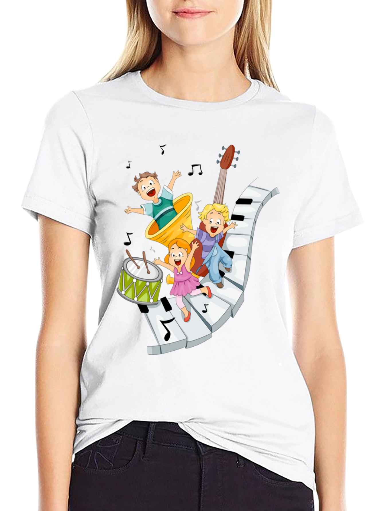 Musical Kids Graphic T-Shirt